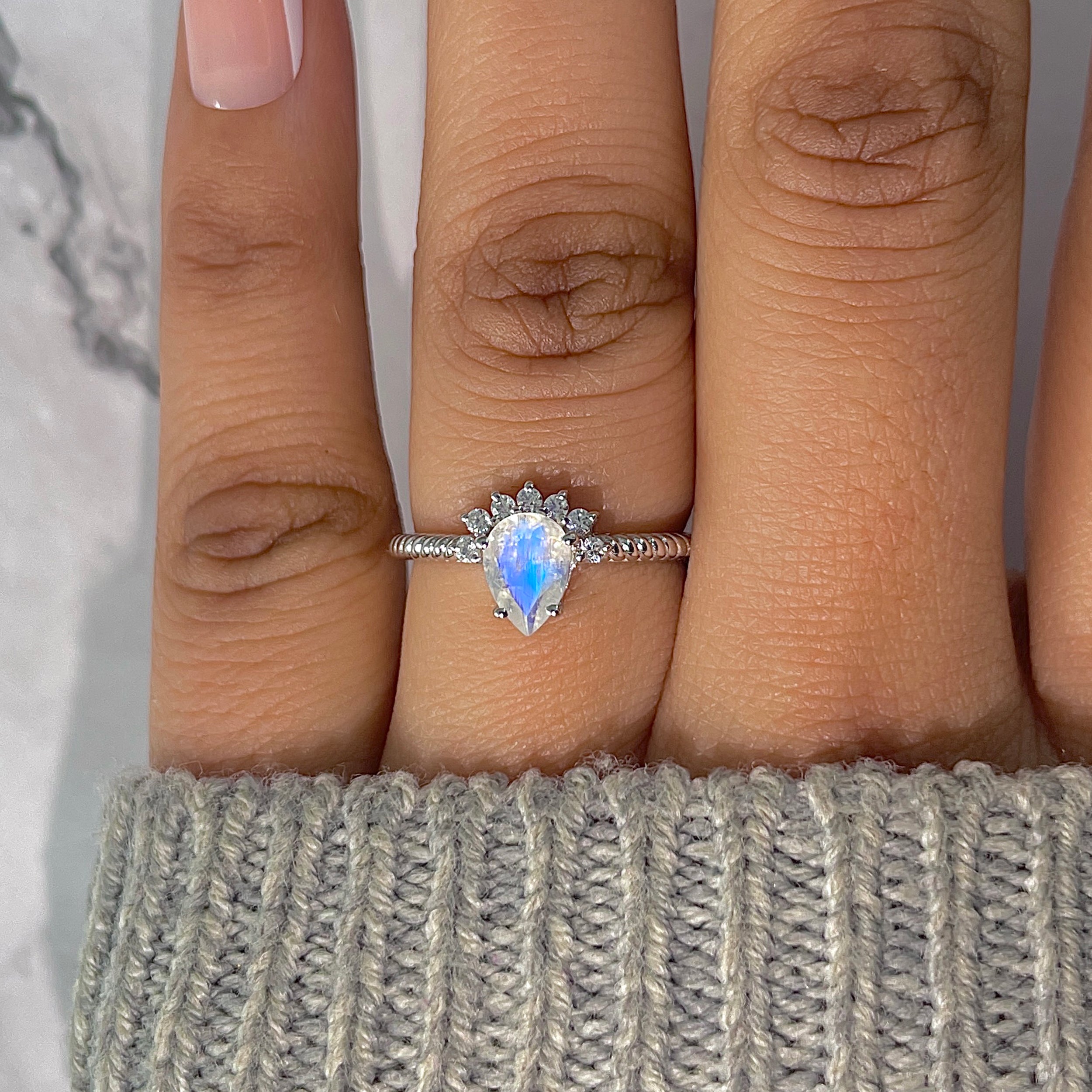 Moonstone Ring-(RBM-RDR-2212.)