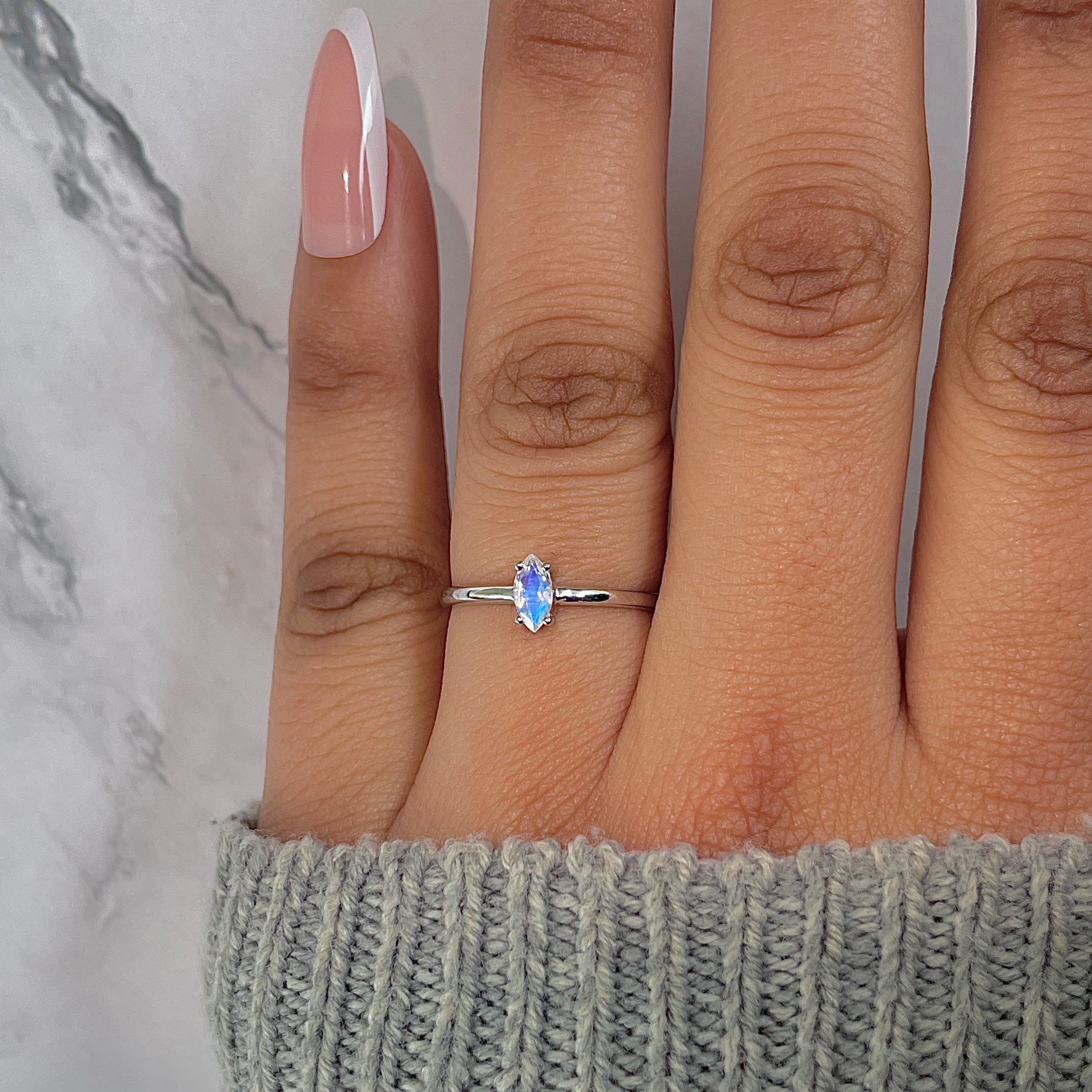 Moonstone Ring-(RBM-RDR-2468.)