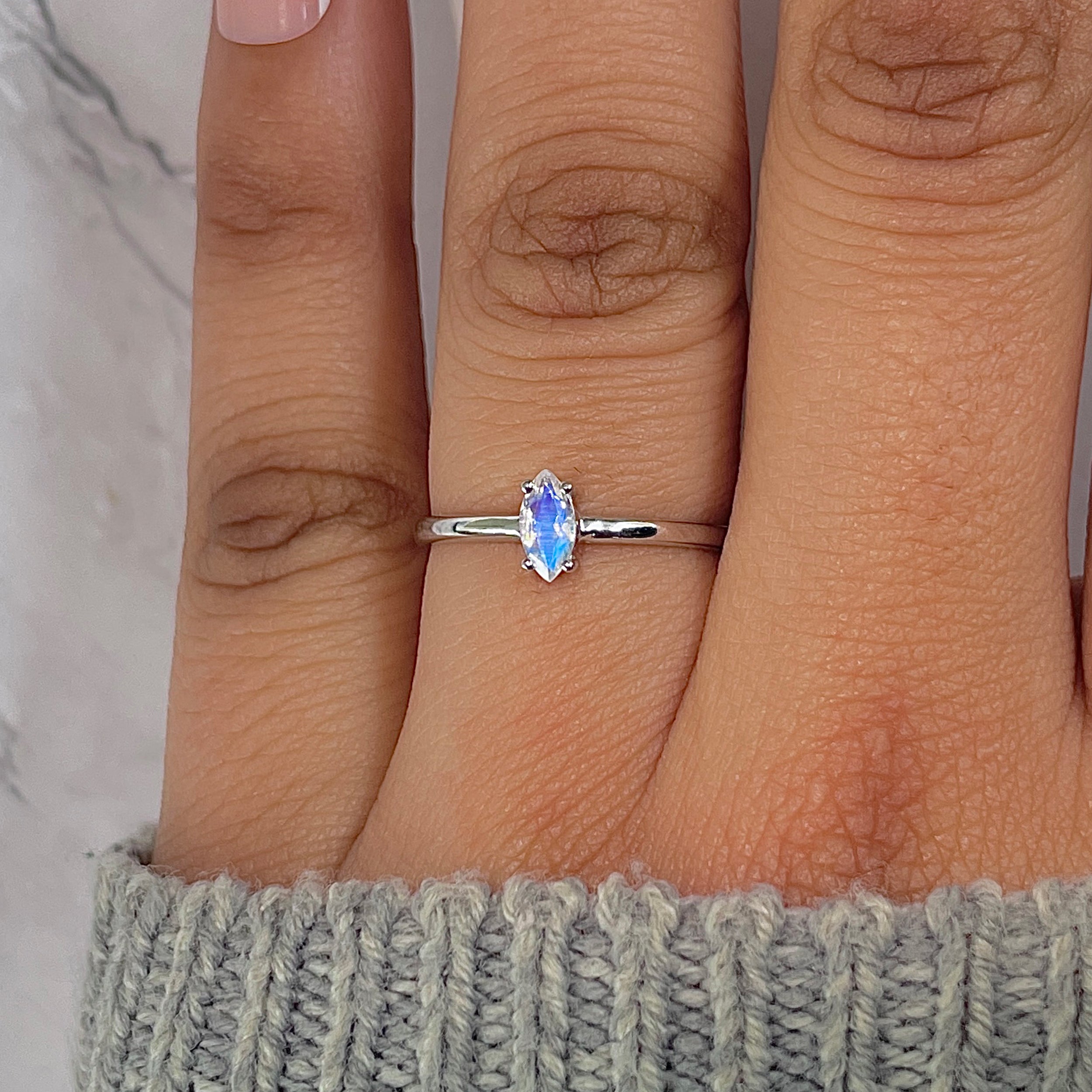 Moonstone Ring-(RBM-RDR-2468.)