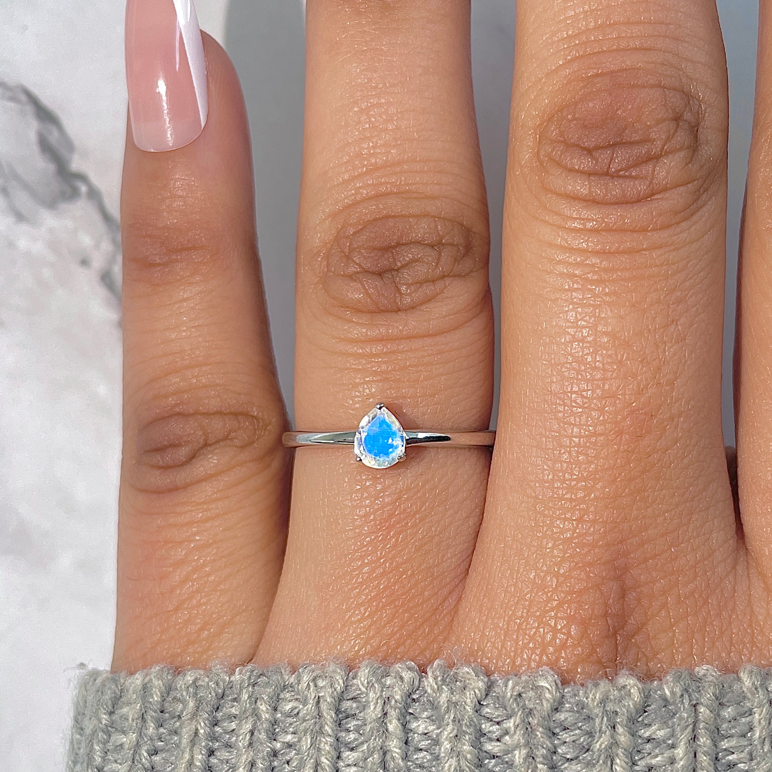 Moonstone Ring-(RBM-RDR-2509.)