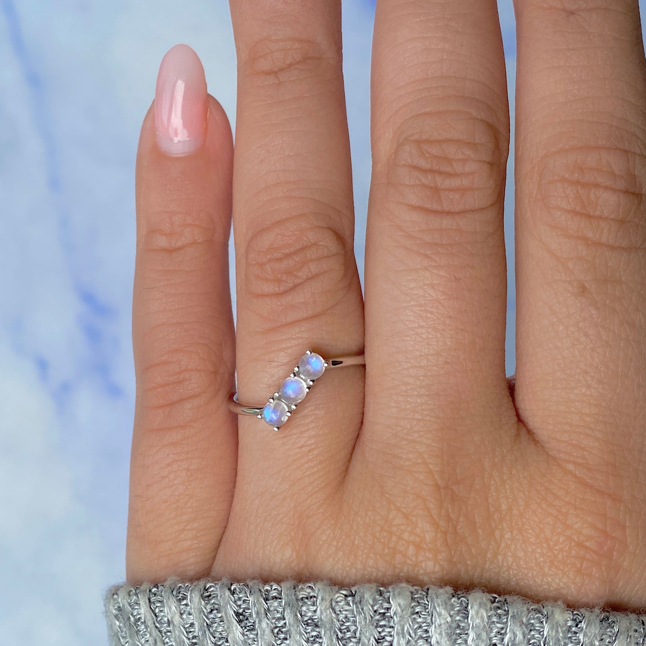 Moonstone Ring-(RBM-RDR-1658.)
