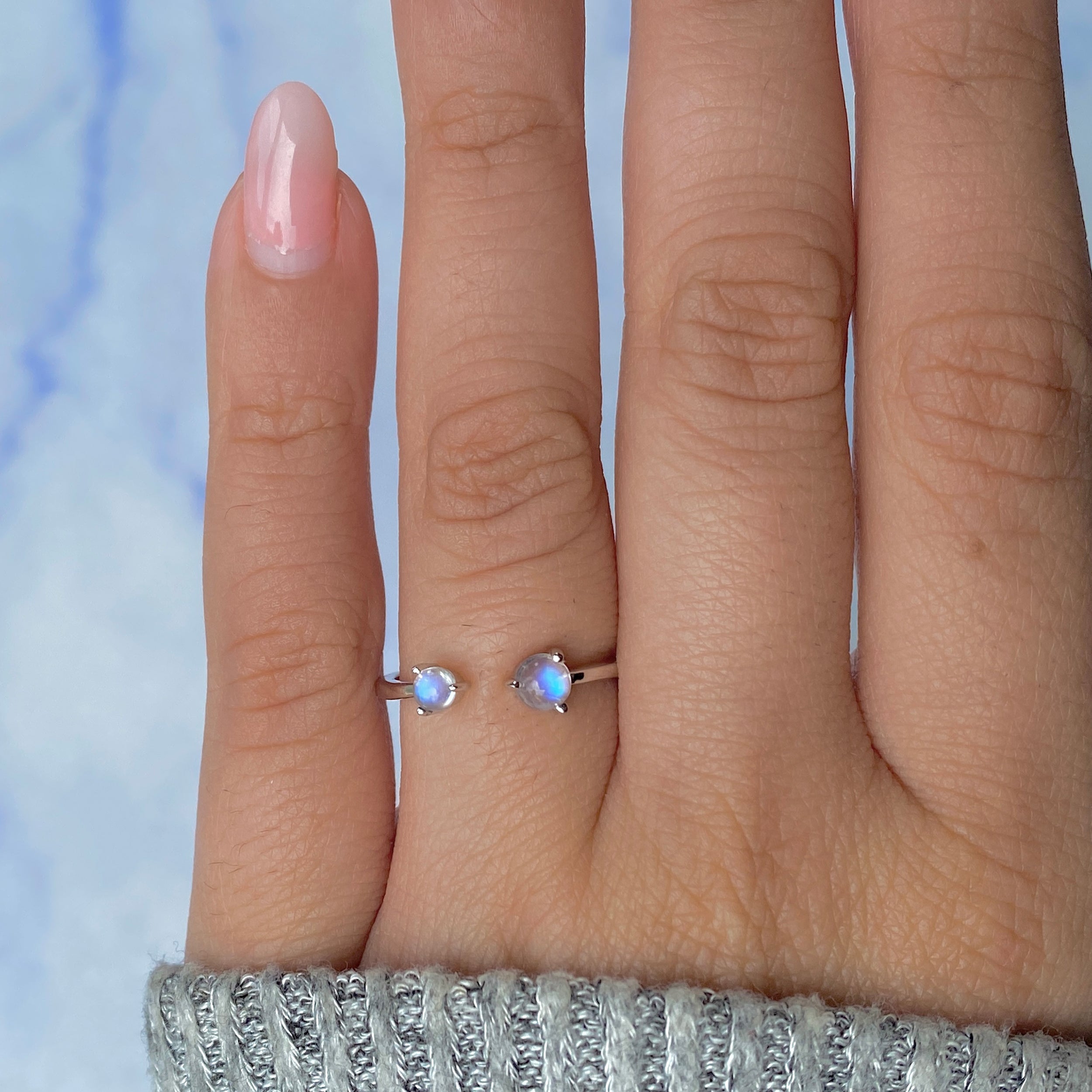 Moonstone Ring-(RBM-RDR-1713.)