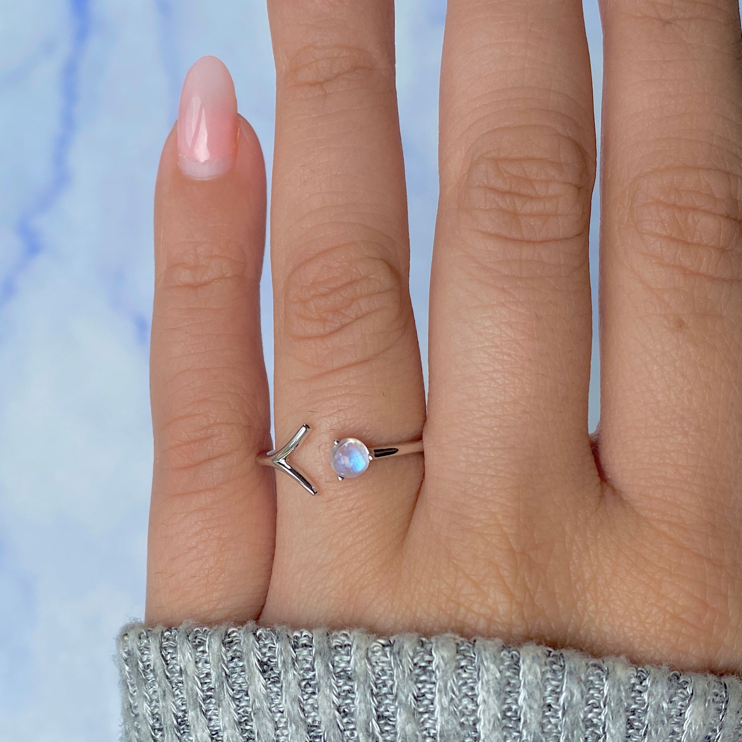 Moonstone Ring-(RBM-RDR-1720.)