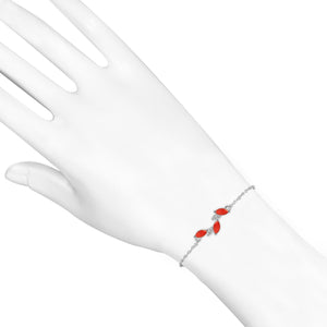 red-onyx-white-topaz-bracelet-with-adjustable-camera-lock-rox-rdb-143