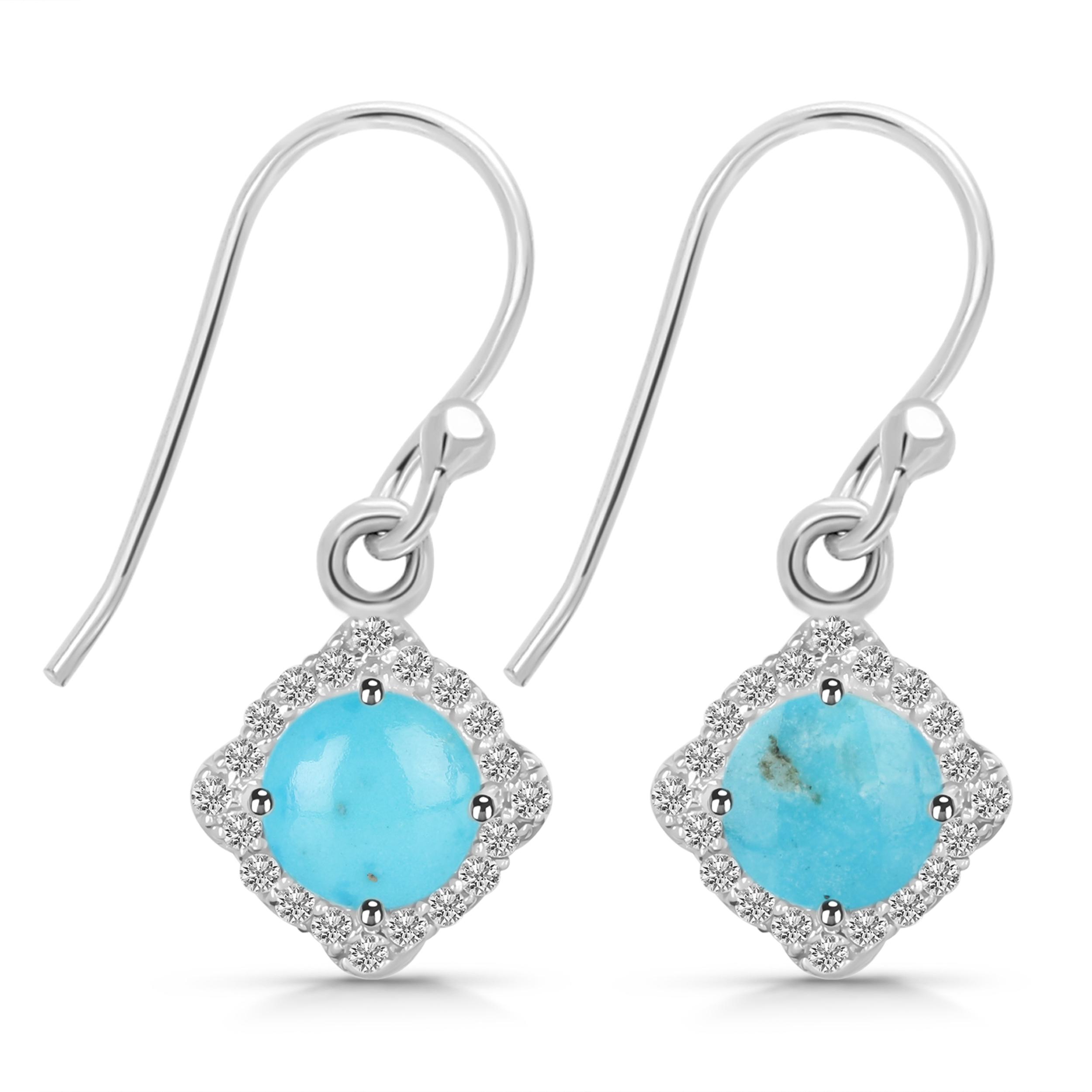 turquoise-white-topaz-earring-trq-rde-692