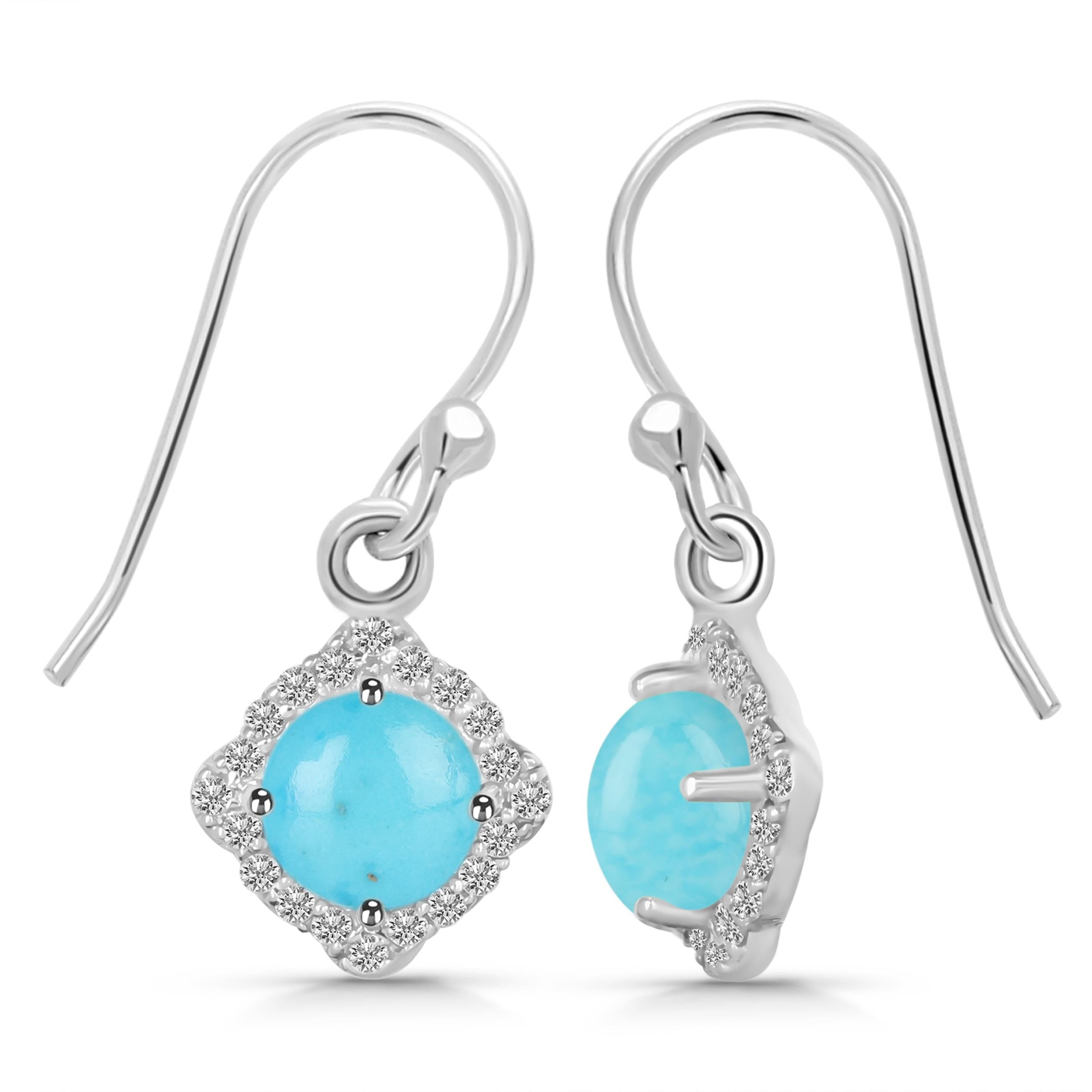 turquoise-white-topaz-earring-trq-rde-692