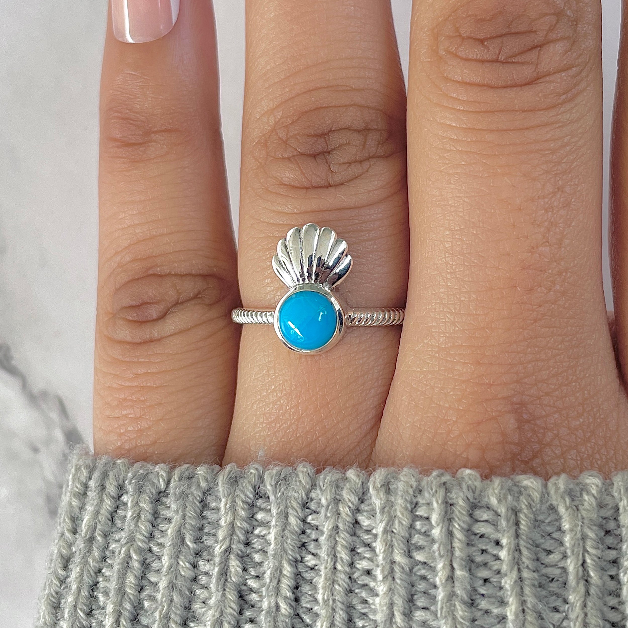 Turquoise Ring-(TRQ-RDR-1323.)