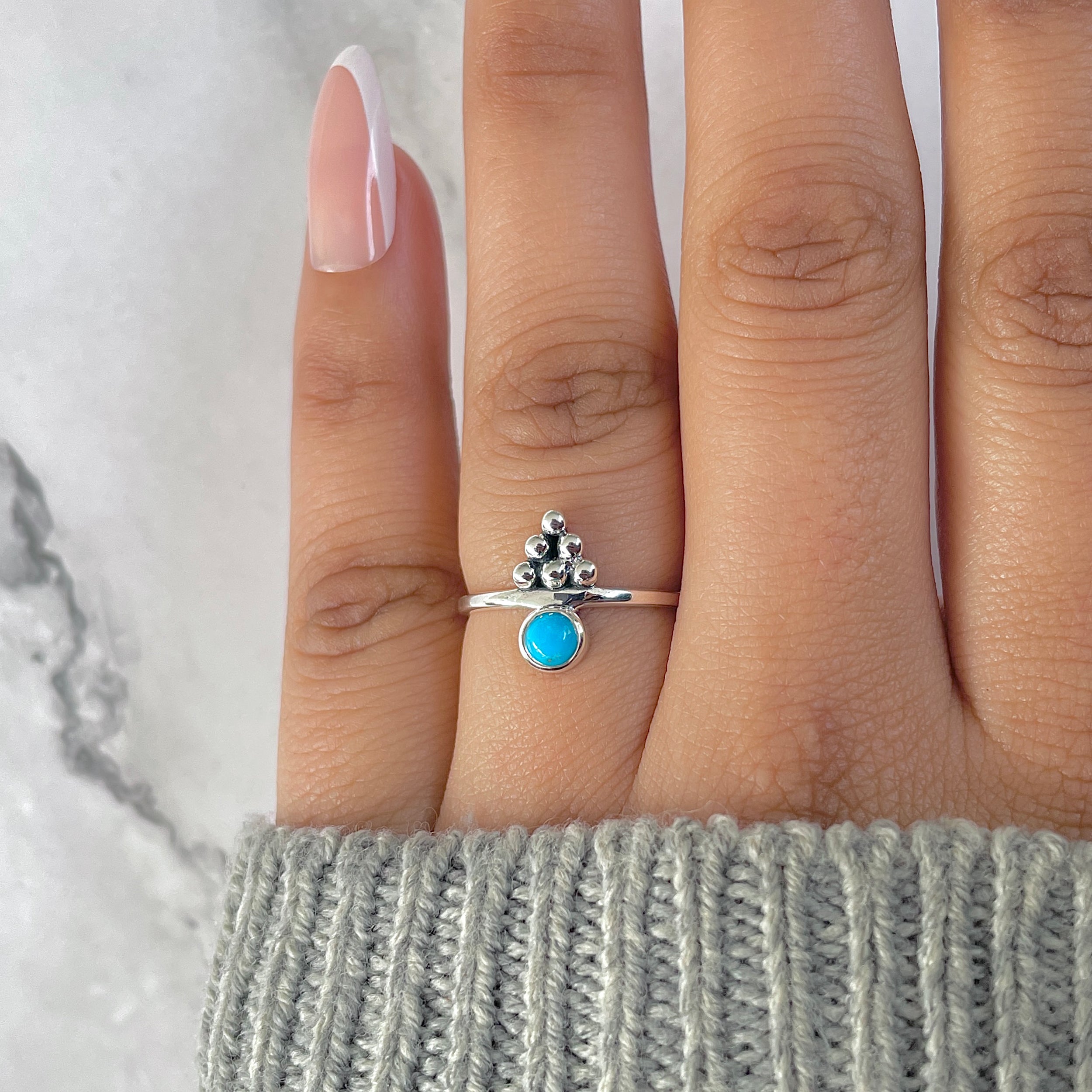 Turquoise Ring-(TRQ-RDR-1332.)