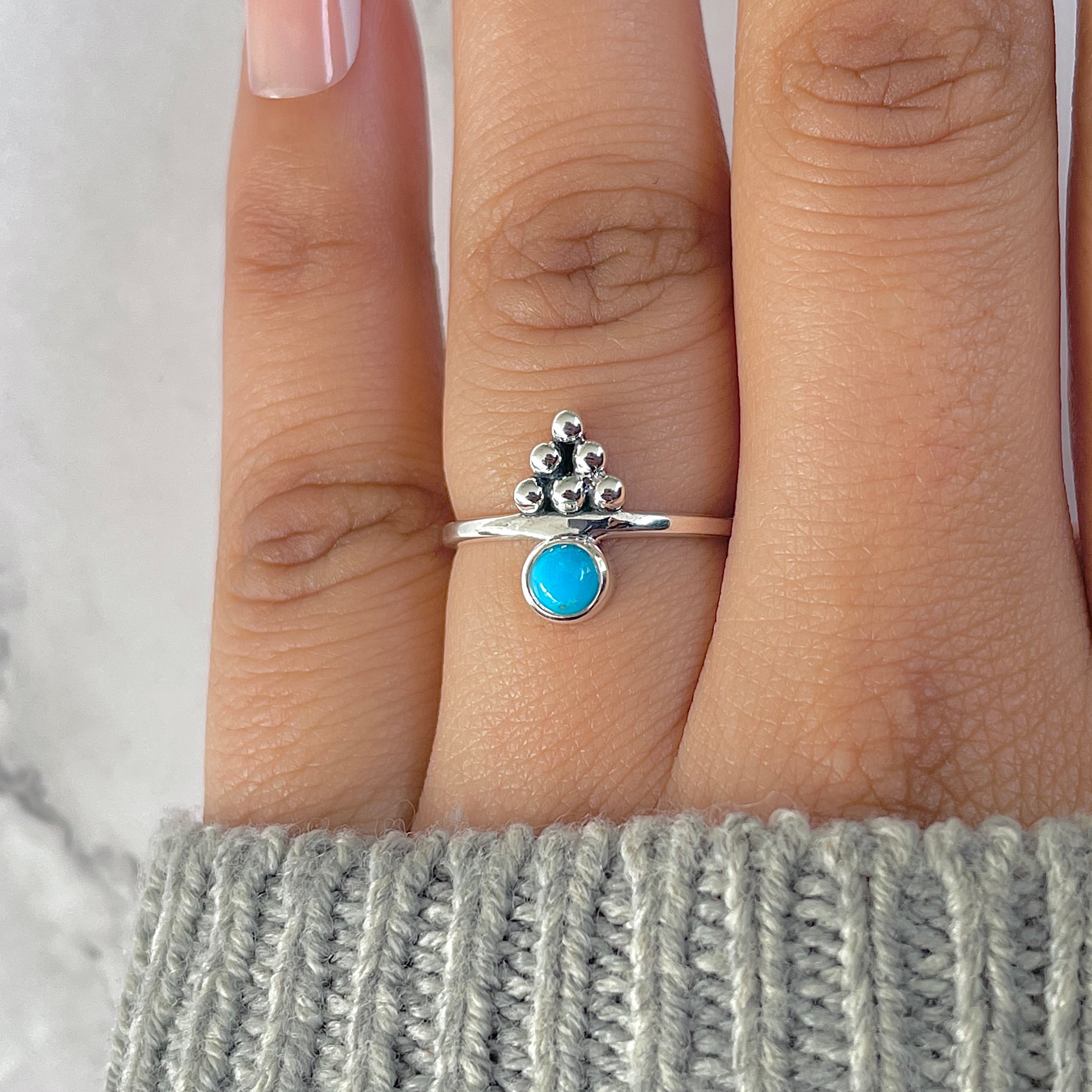 Turquoise Ring-(TRQ-RDR-1332.)