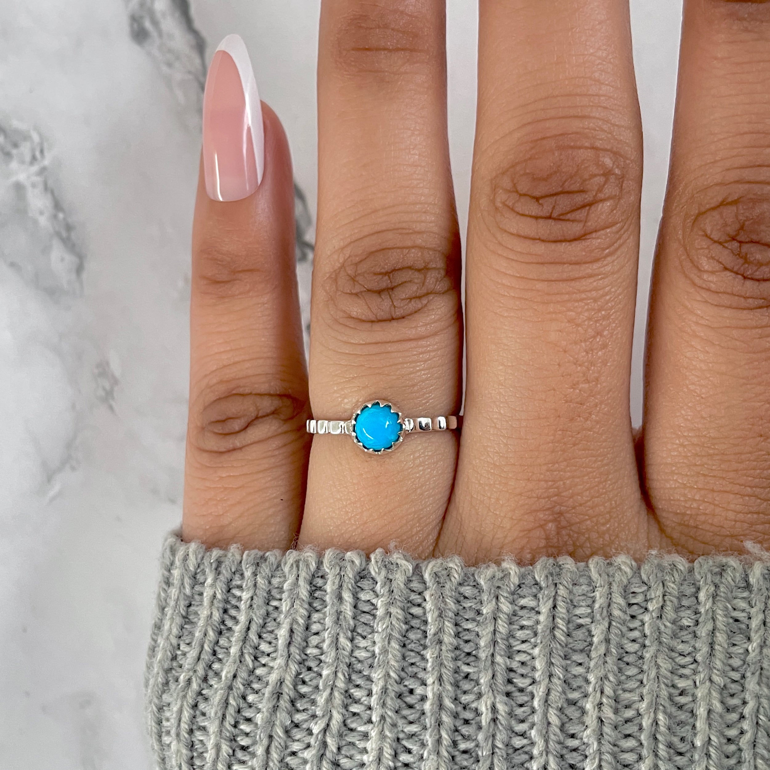 Turquoise Ring-(TRQ-RDR-1415.)