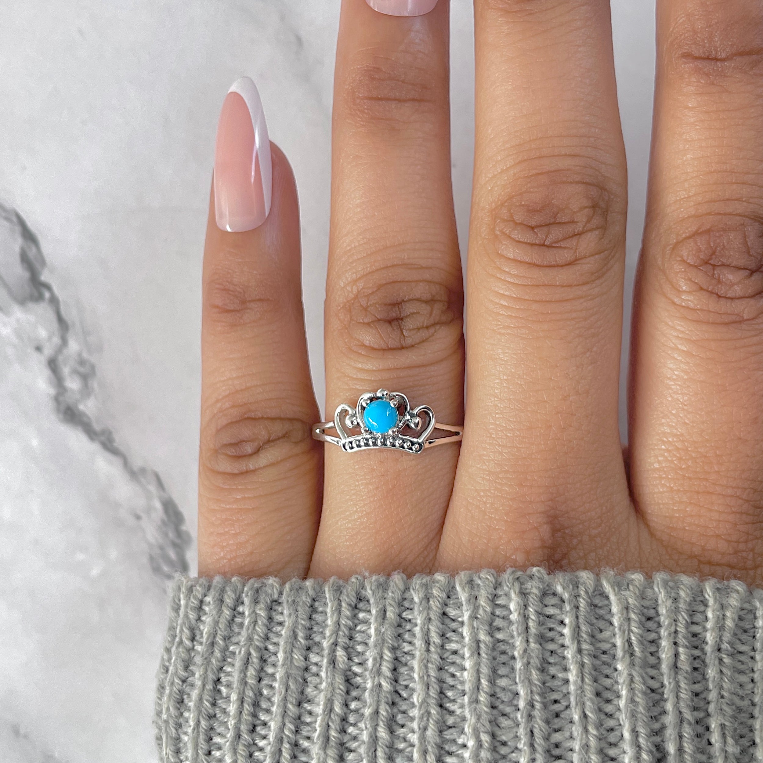 Turquoise Ring-(TRQ-RDR-1430.)