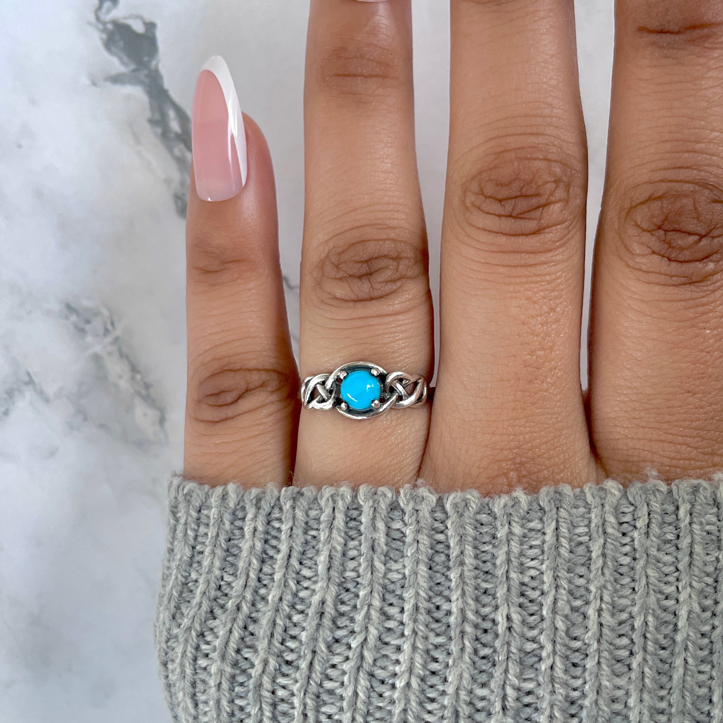 Turquoise Ring-(TRQ-RDR-1489.)