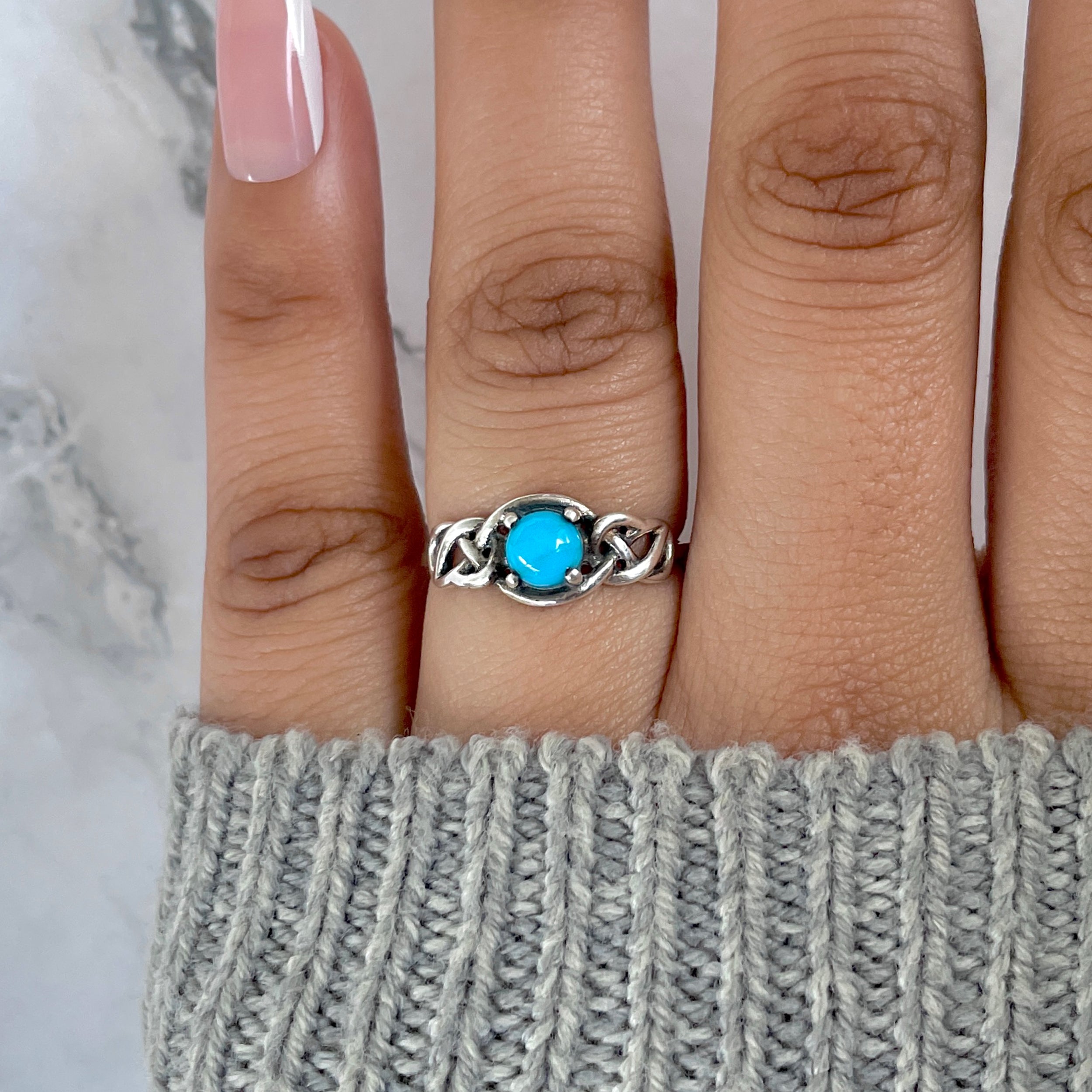Turquoise Ring-(TRQ-RDR-1489.)