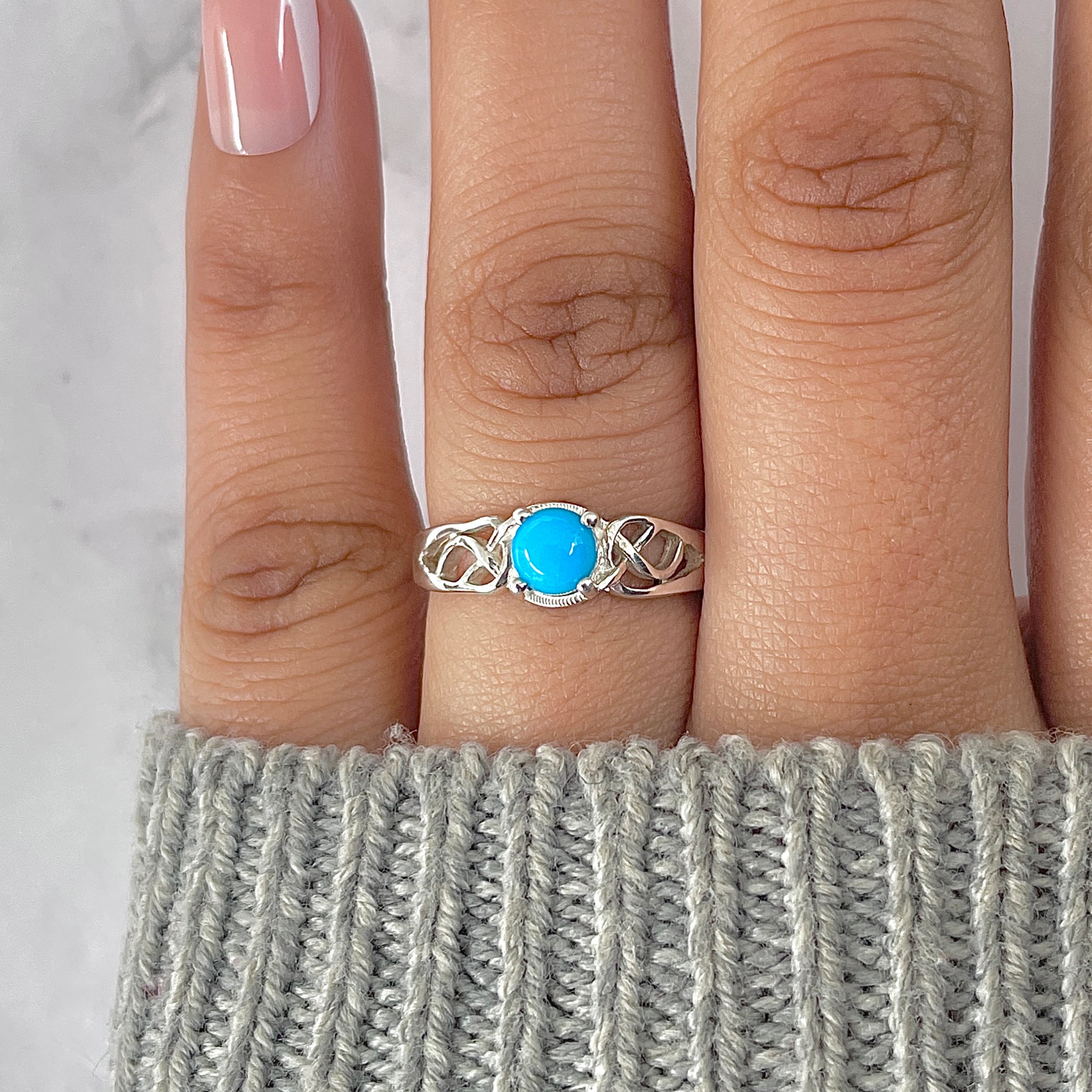 Turquoise Ring-(TRQ-RDR-1493.)