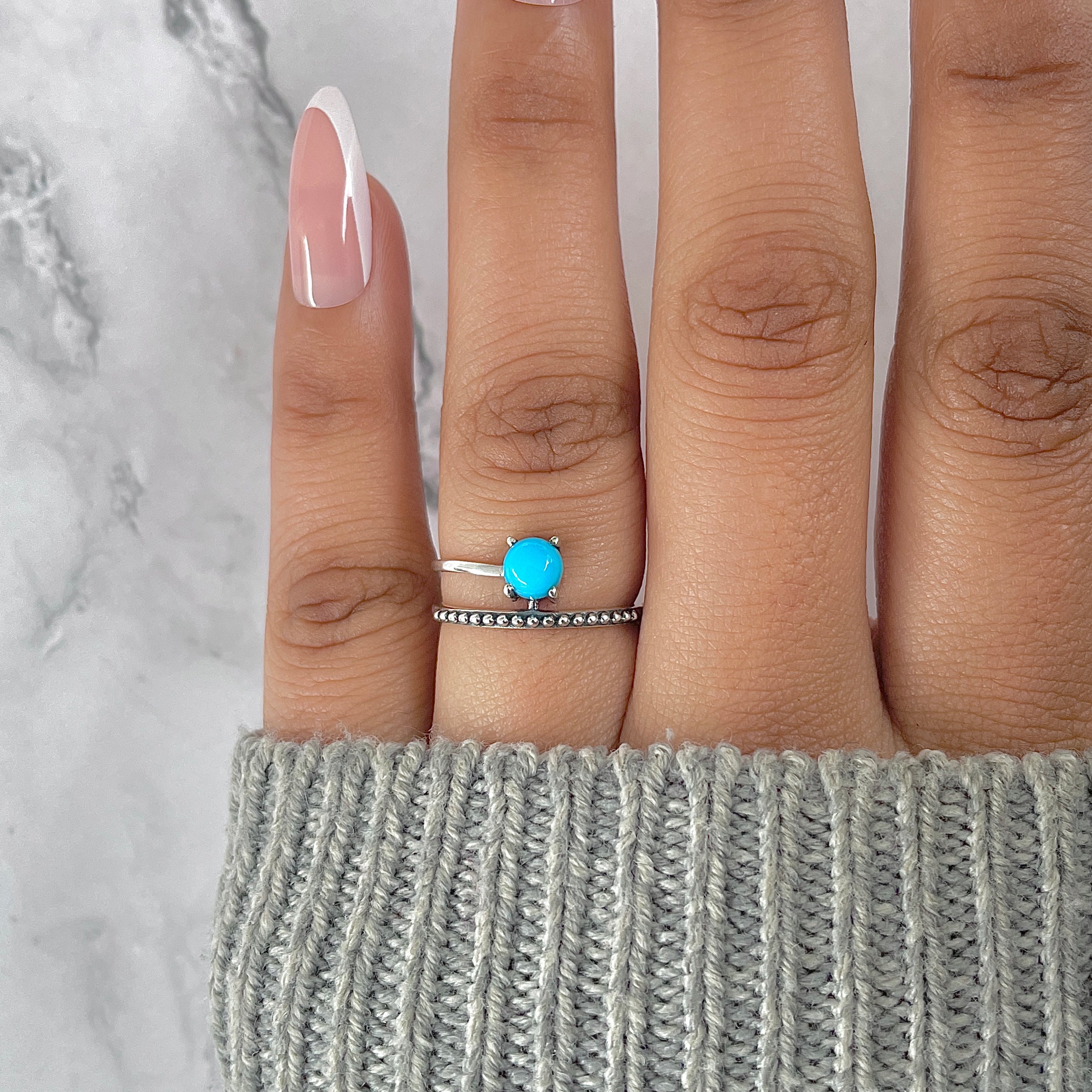 Turquoise Ring-(TRQ-RDR-1496.)
