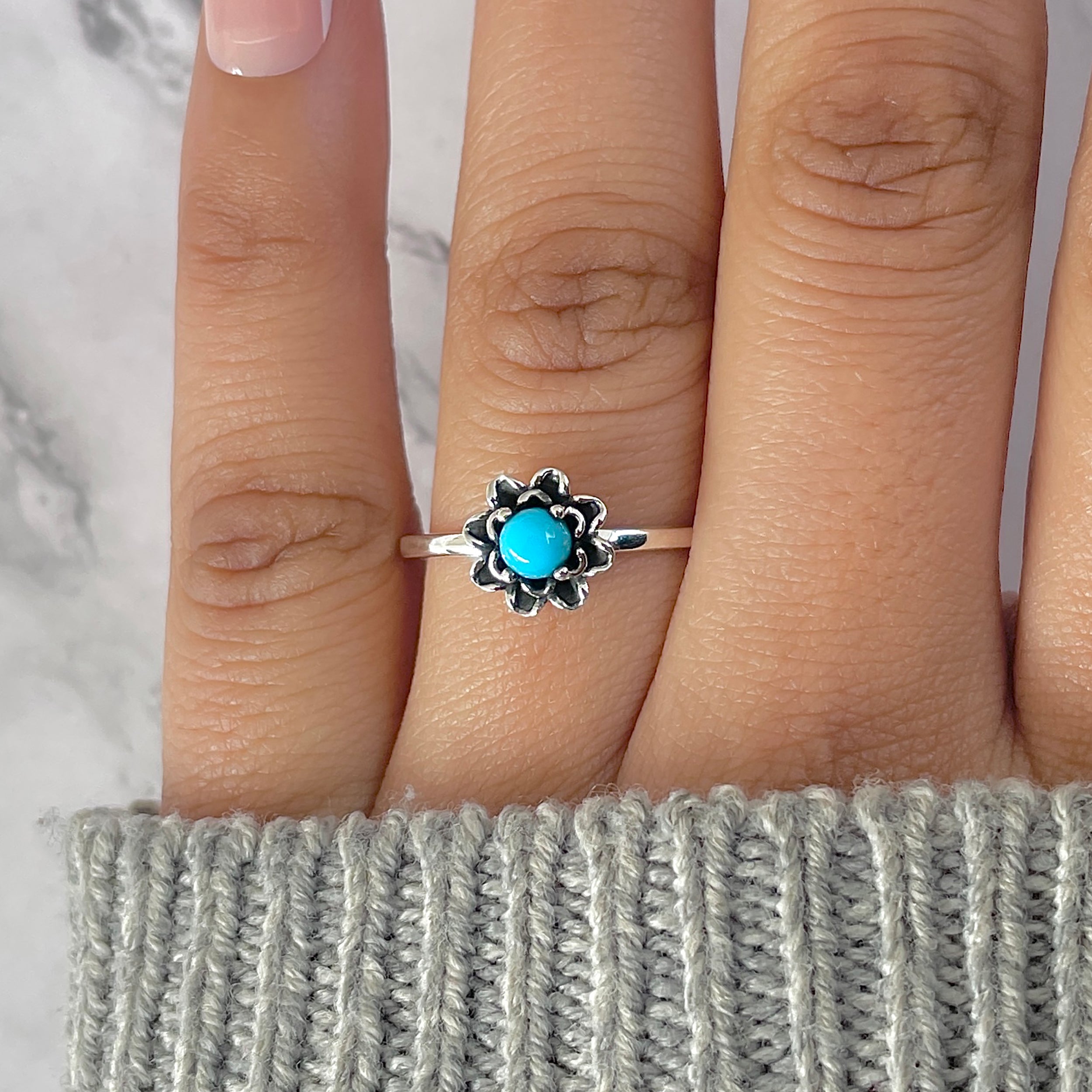 Turquoise Ring-(TRQ-RDR-1515.)