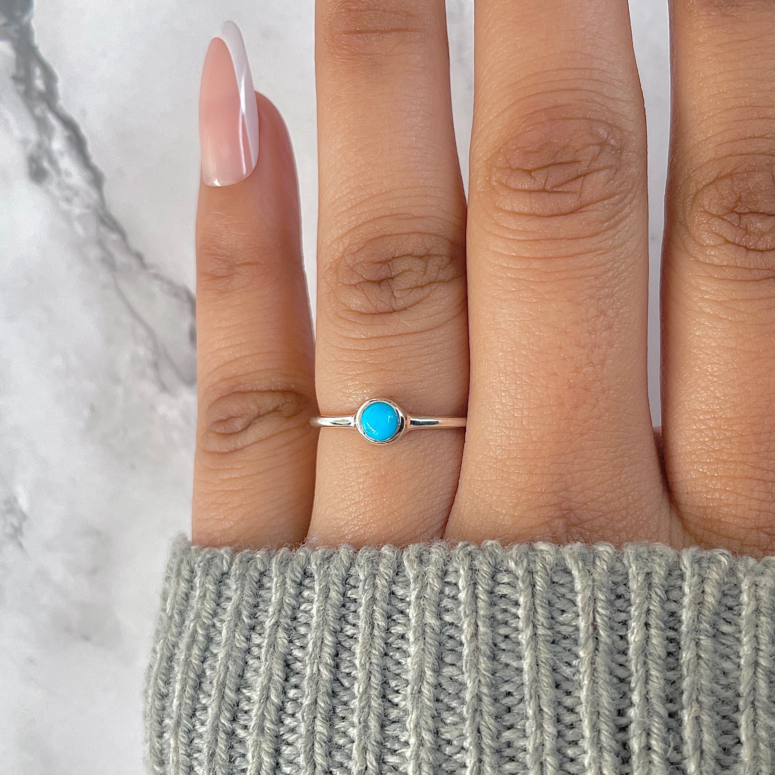 Turquoise Ring-(TRQ-RDR-1708.)