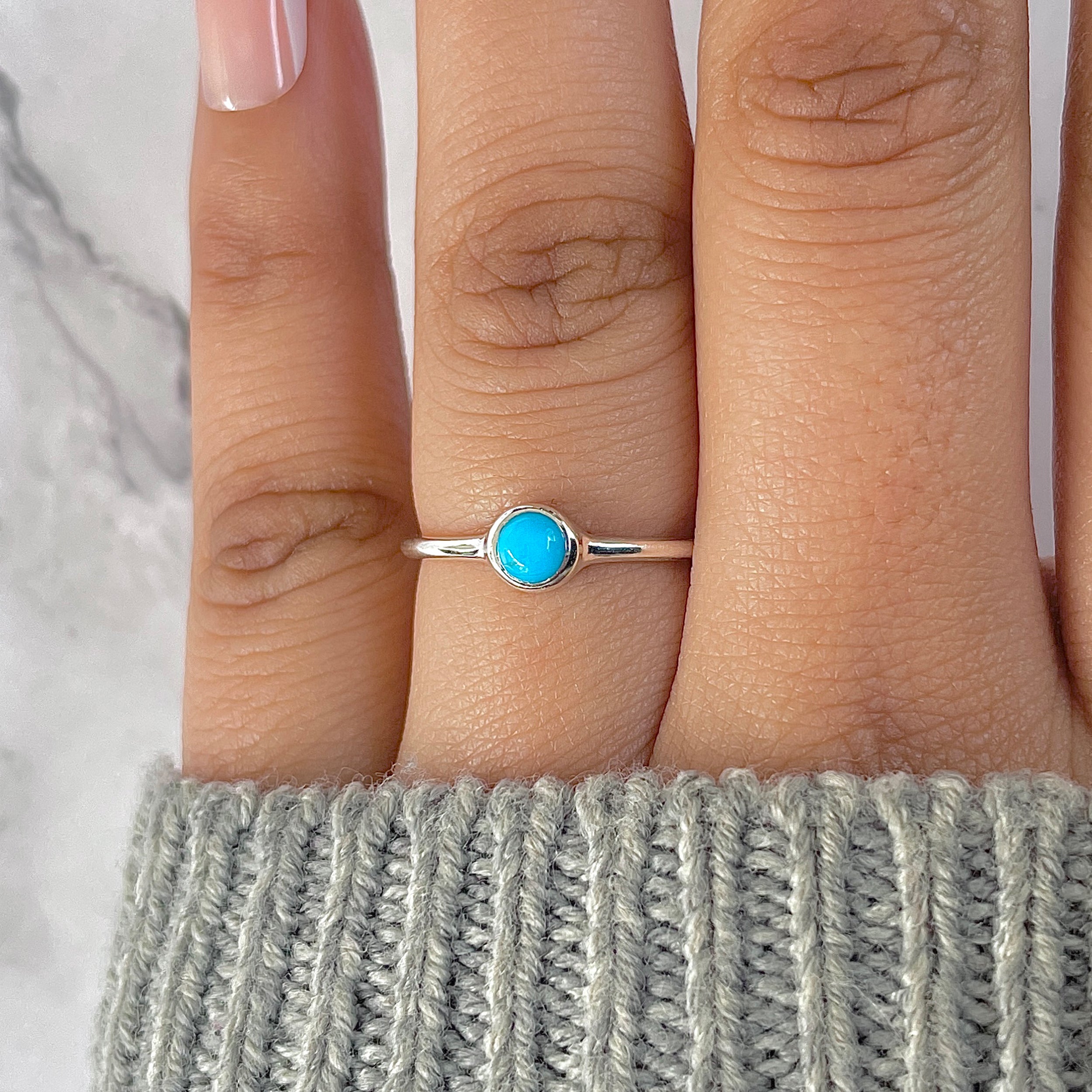 Turquoise Ring-(TRQ-RDR-1708.)