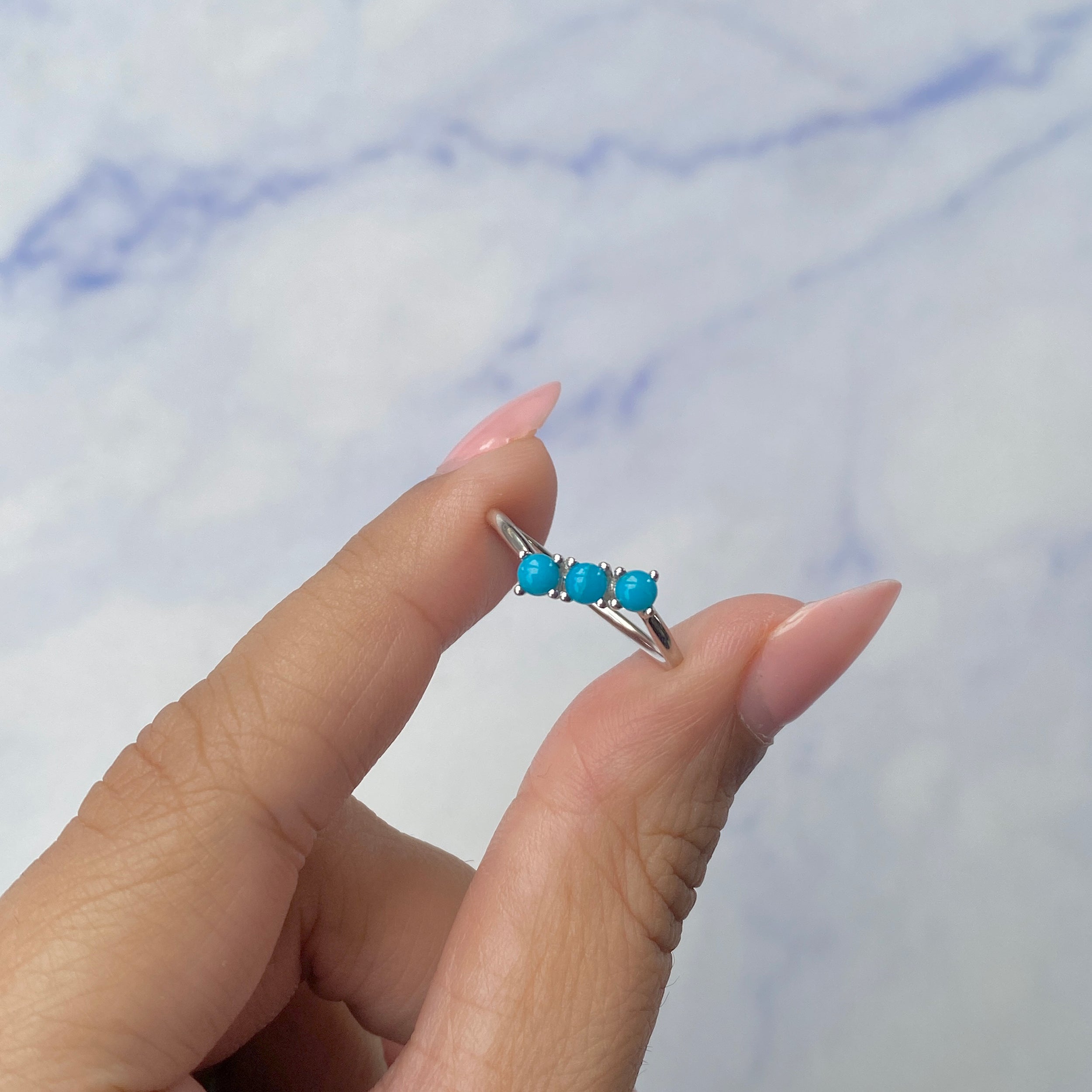 Turquoise Ring-(TRQ-RDR-1658.)