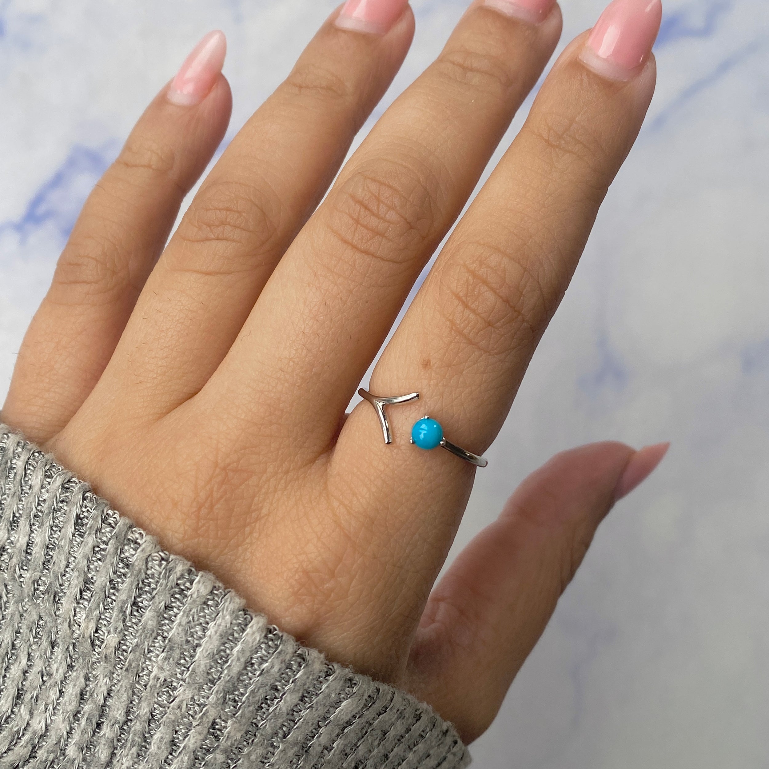Turquoise Ring-(TRQ-RDR-1720.)