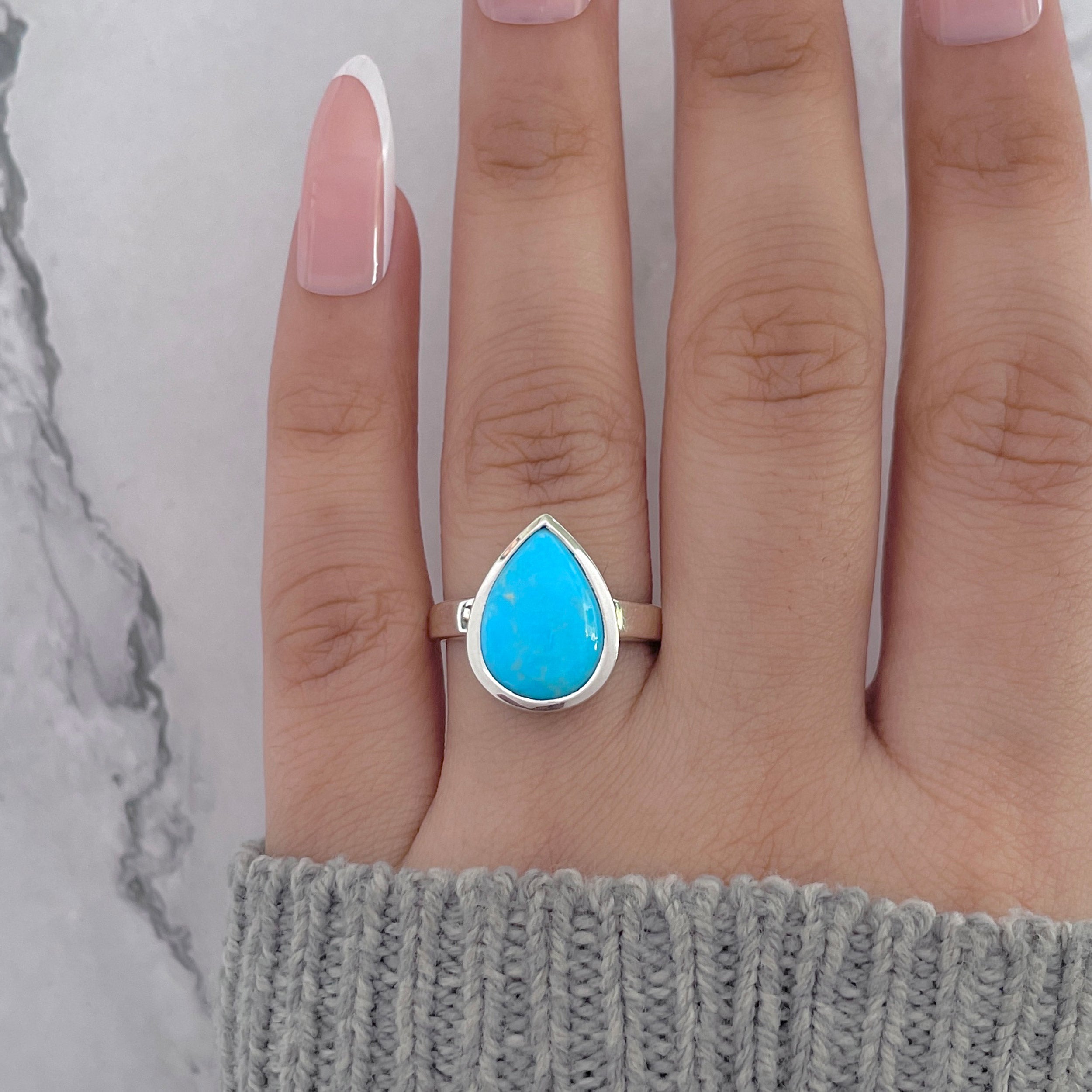 Turquoise Ring-(TRQ-RDR-2361.)