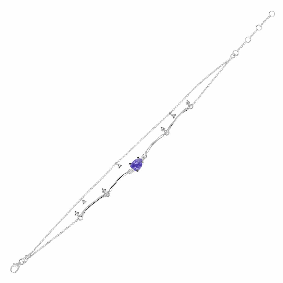 tanzanite-raw-crystal-white-topaz-bracelet-tzn-rdb-168