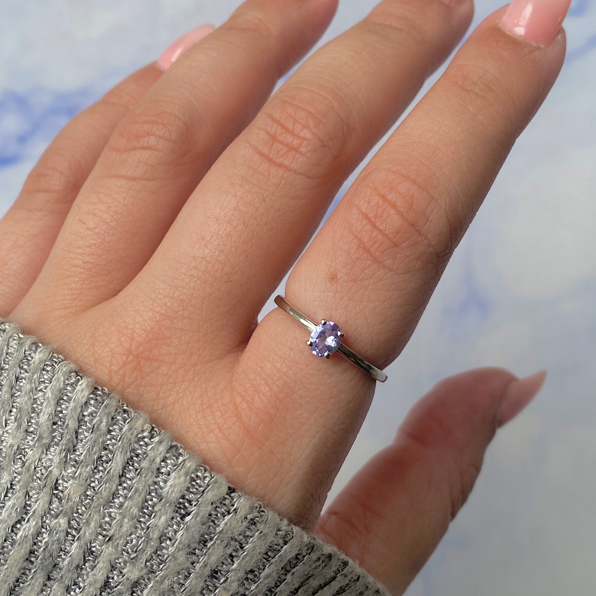 Tanzanite Ring-(TZN-RDR-2508.)