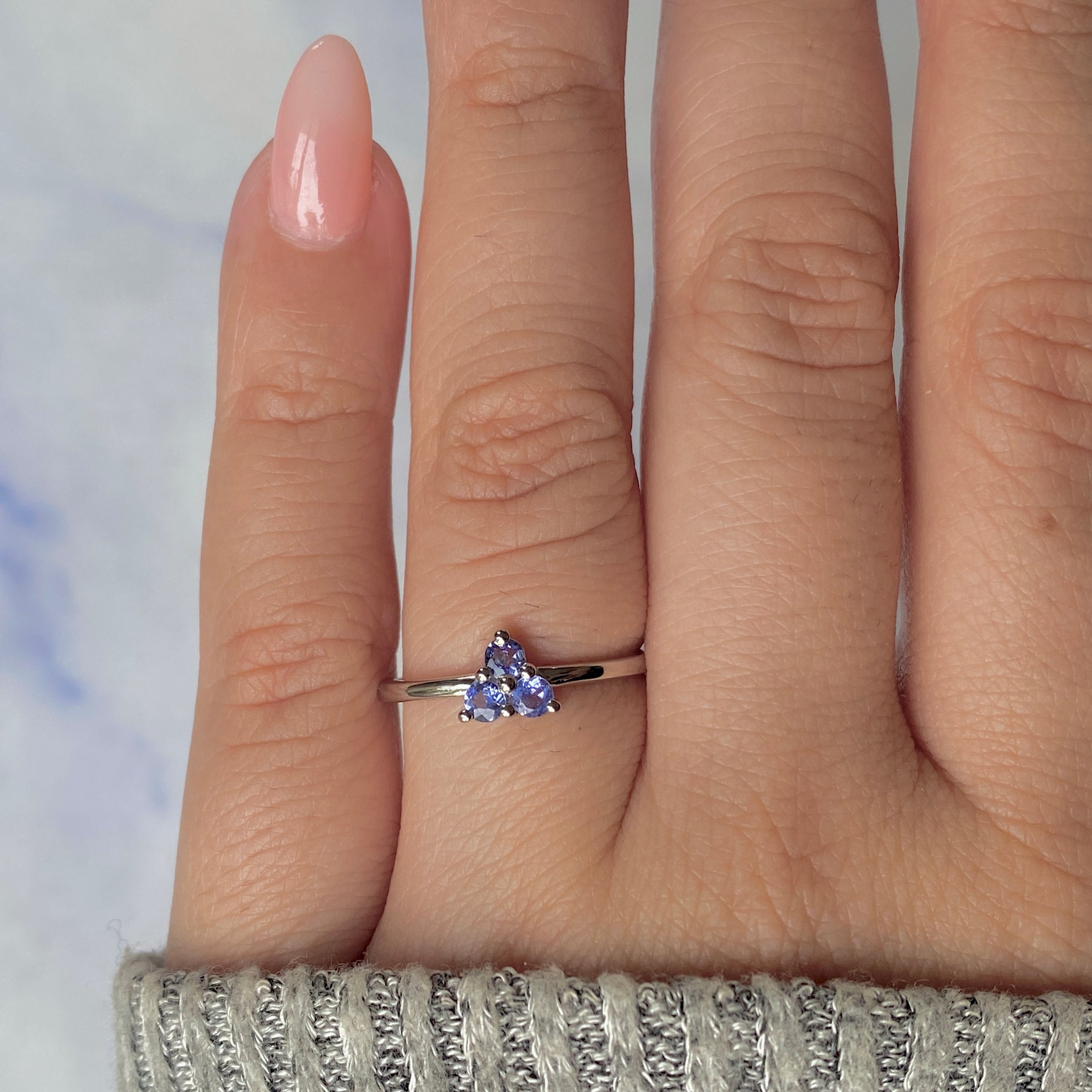 Tanzanite Ring-(TZN-RDR-2536.)