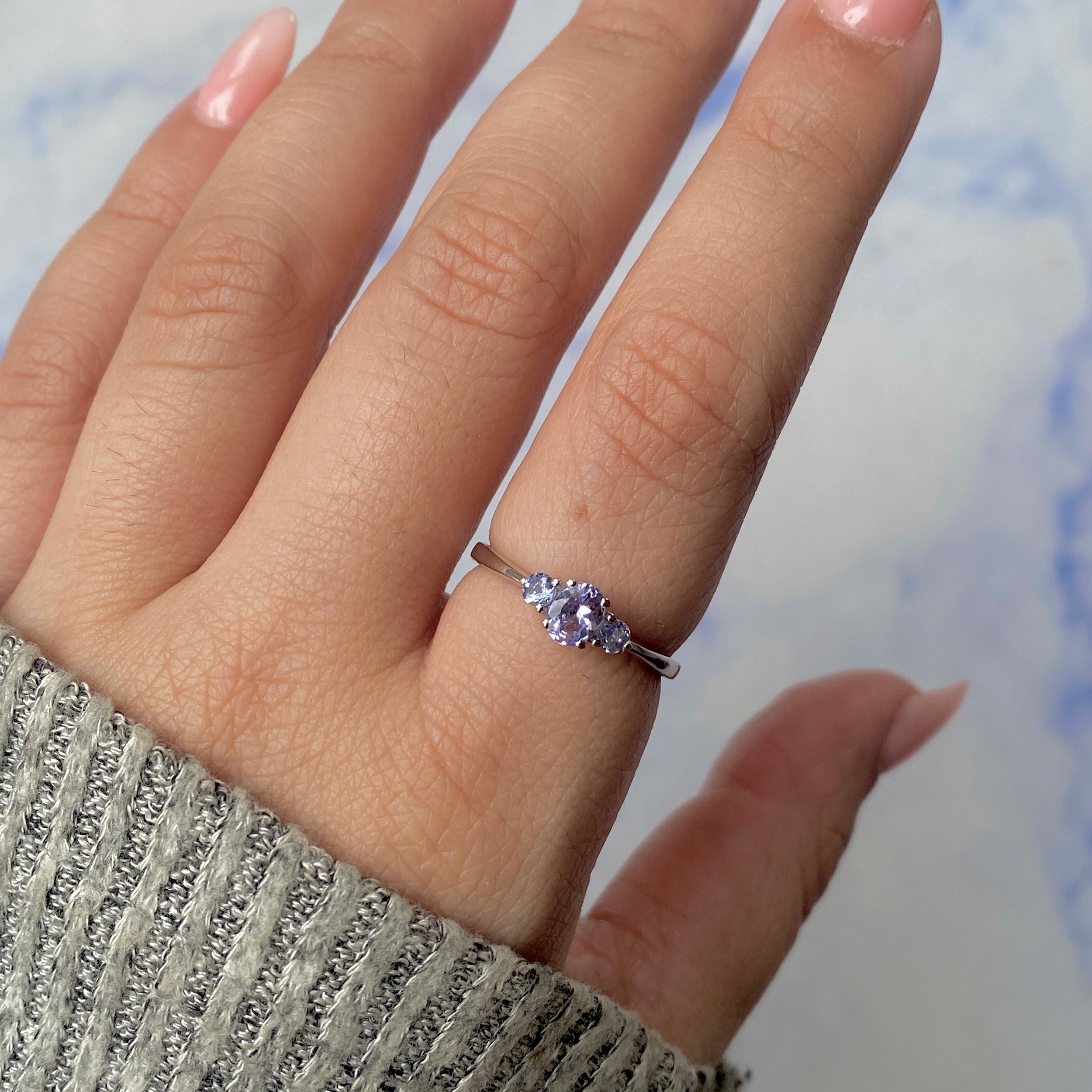 Tanzanite Ring-(TZN-RDR-2542.)
