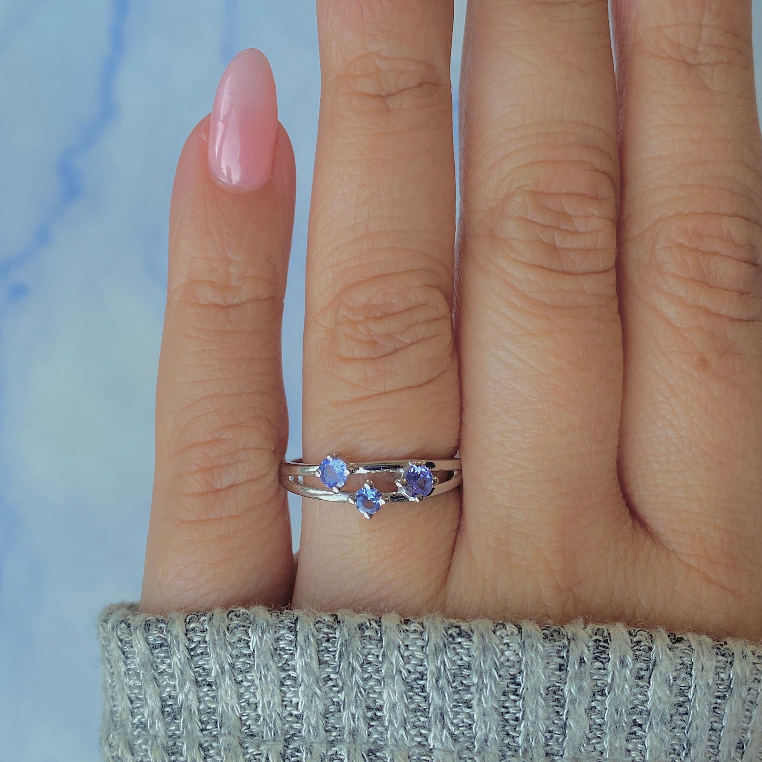 Tanzanite Ring-(TZN-RDR-2610.)