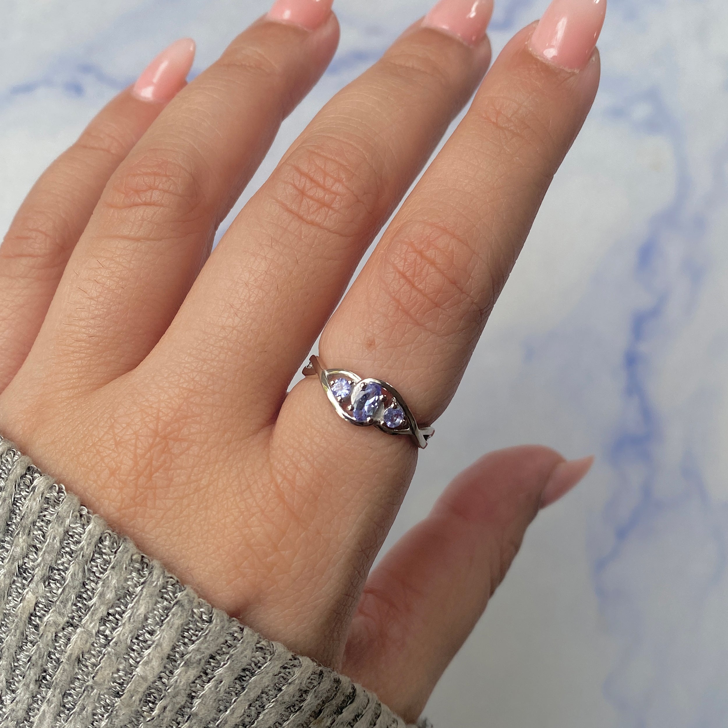 Tanzanite Ring-(TZN-RDR-2677.)