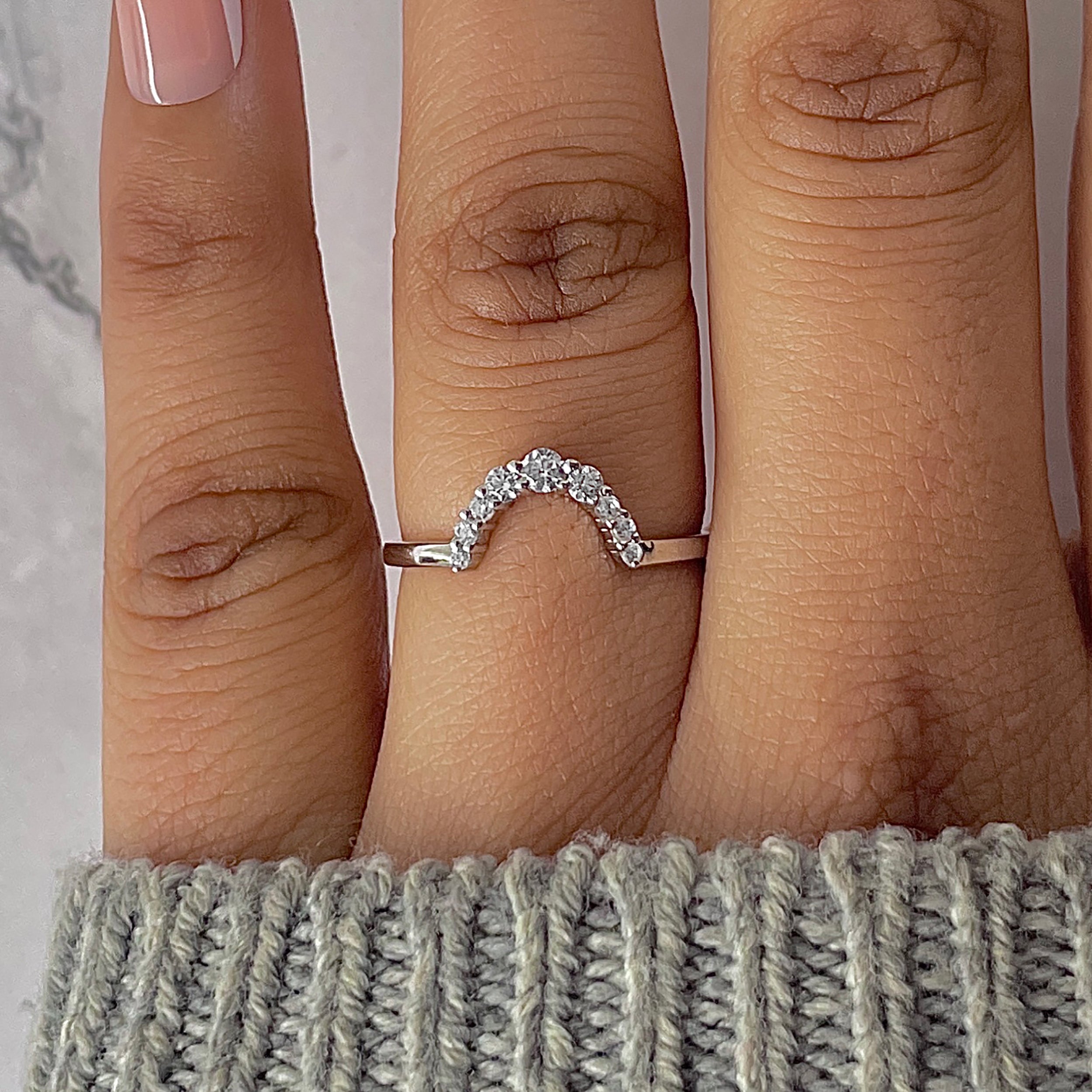 White Topaz Ring-(WTZ-RR-390.)