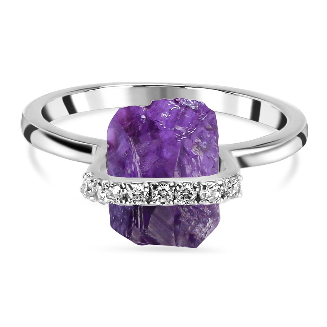 amethyst-raw-crystal-white-topaz-ring-amt-rr-381