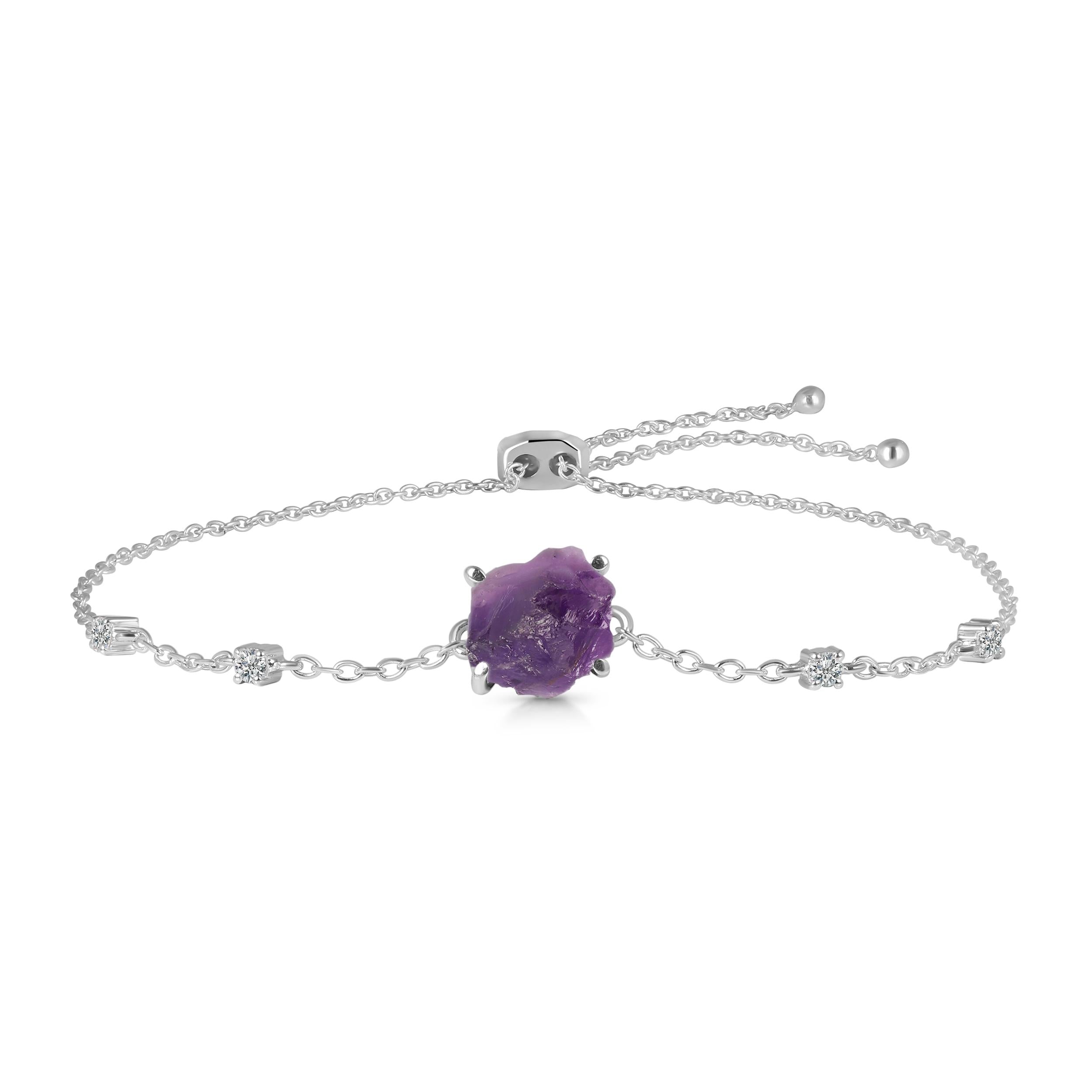 amethyst-raw-crystal-white-topaz-bracelet-with-adjustable-camera-lock-amt-rcyb-2-camera-lock