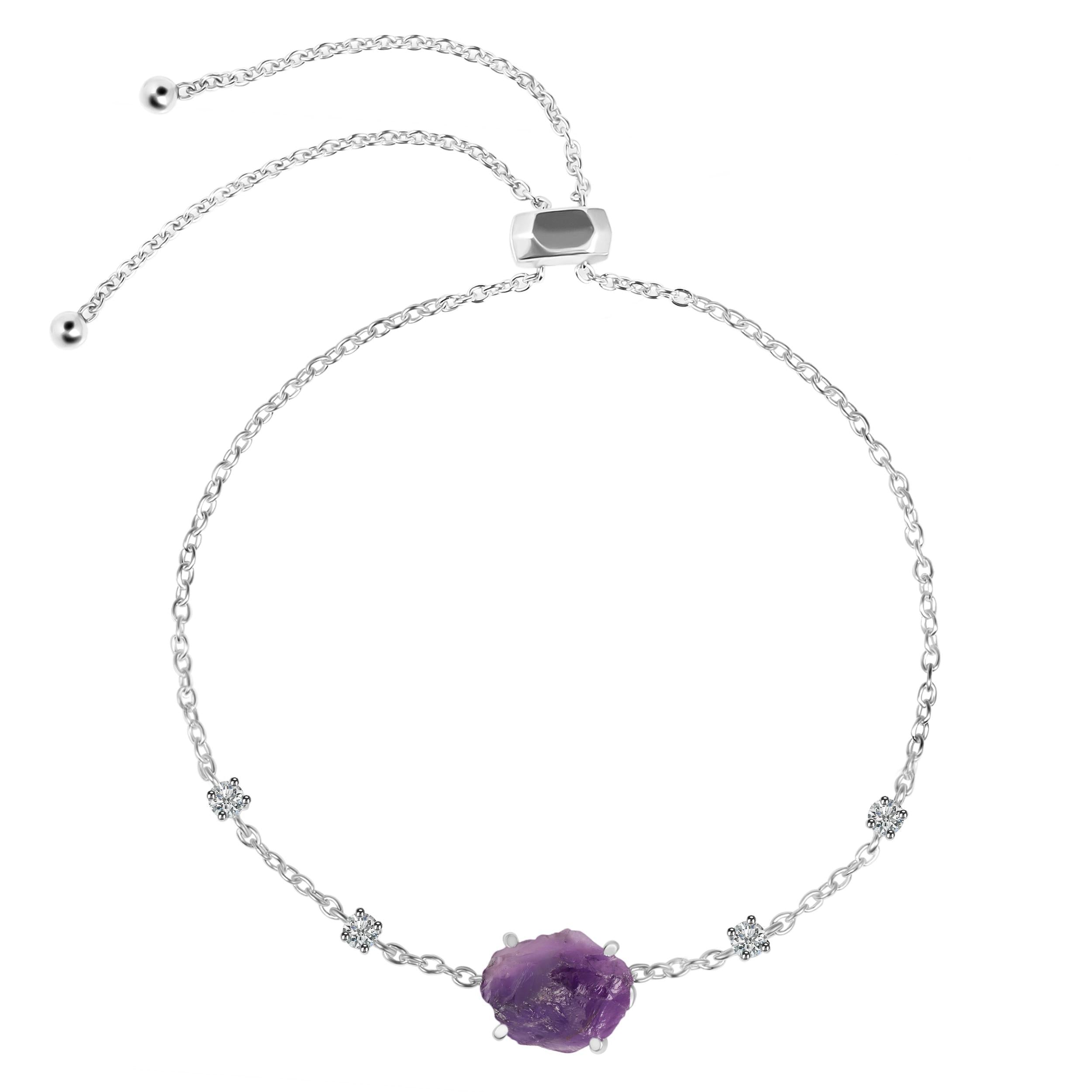 amethyst-raw-crystal-white-topaz-bracelet-with-adjustable-camera-lock-amt-rcyb-2-camera-lock