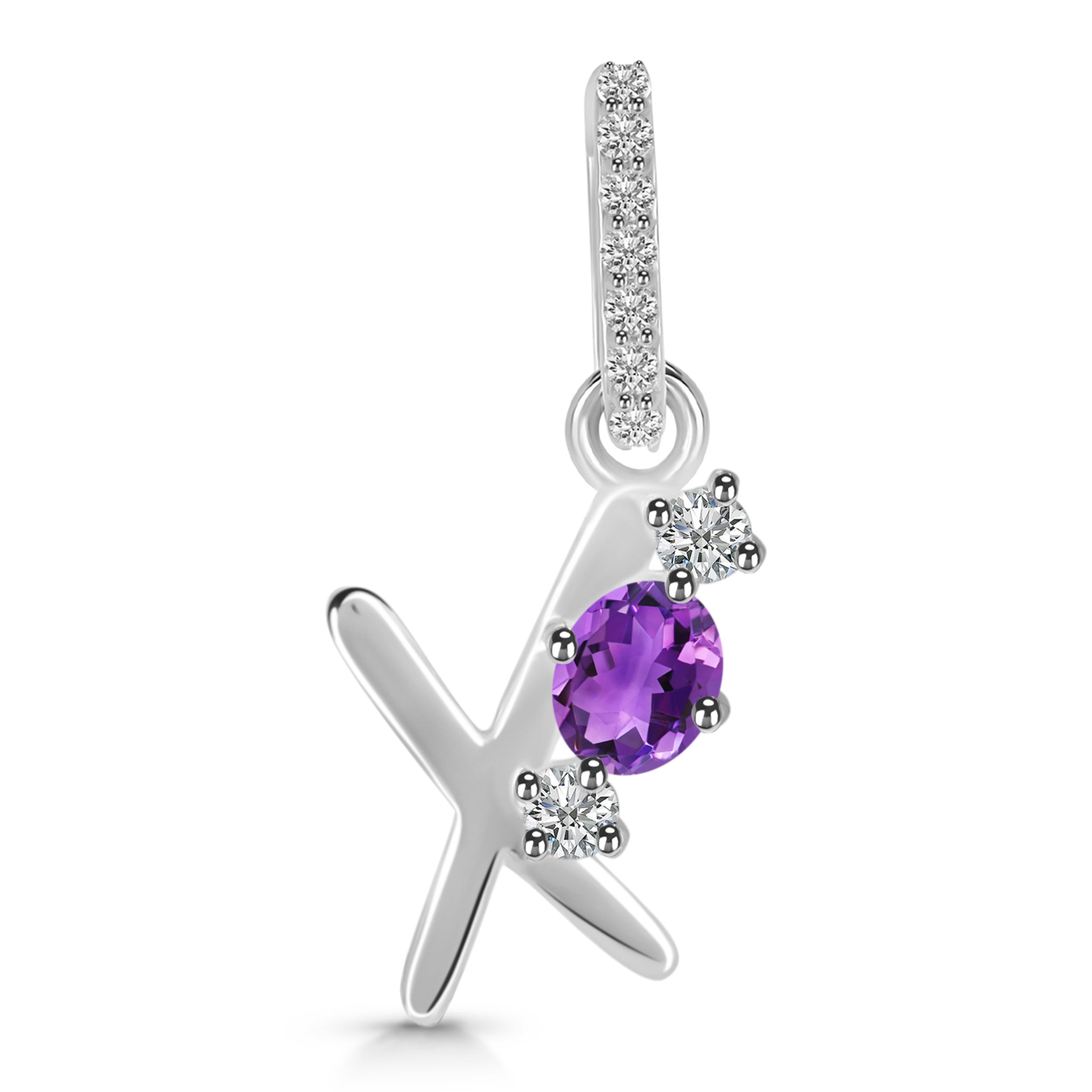 amethyst-white-topaz-alphabet-x-pendant-amt-rda-102