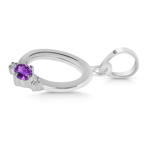 amethyst-white-topaz-alphabet-o-pendant-amt-rda-15