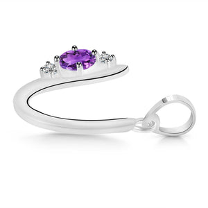 amethyst-white-topaz-alphabet-u-pendant-amt-rda-21