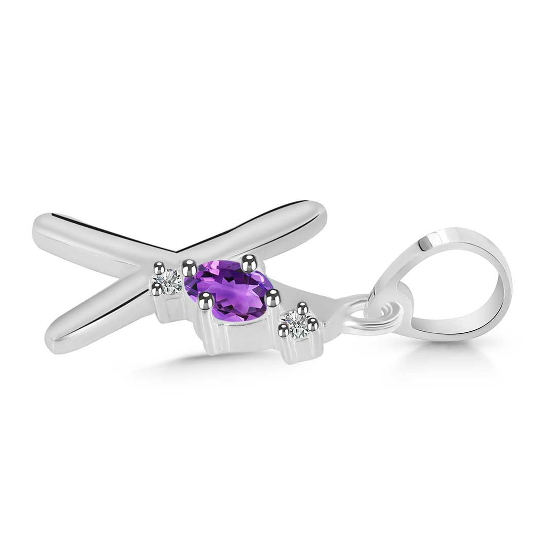 amethyst-white-topaz-alphabet-x-pendant-amt-rda-24