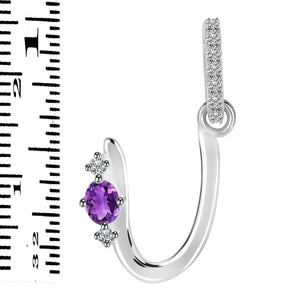 amethyst-white-topaz-alphabet-u-pendant-amt-rda-47