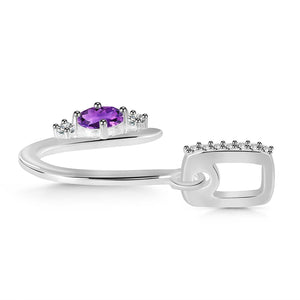 amethyst-white-topaz-alphabet-u-pendant-amt-rda-47