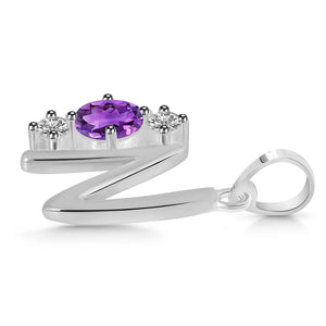 amethyst-white-topaz-alphabet-n-pendant-amt-rda-66