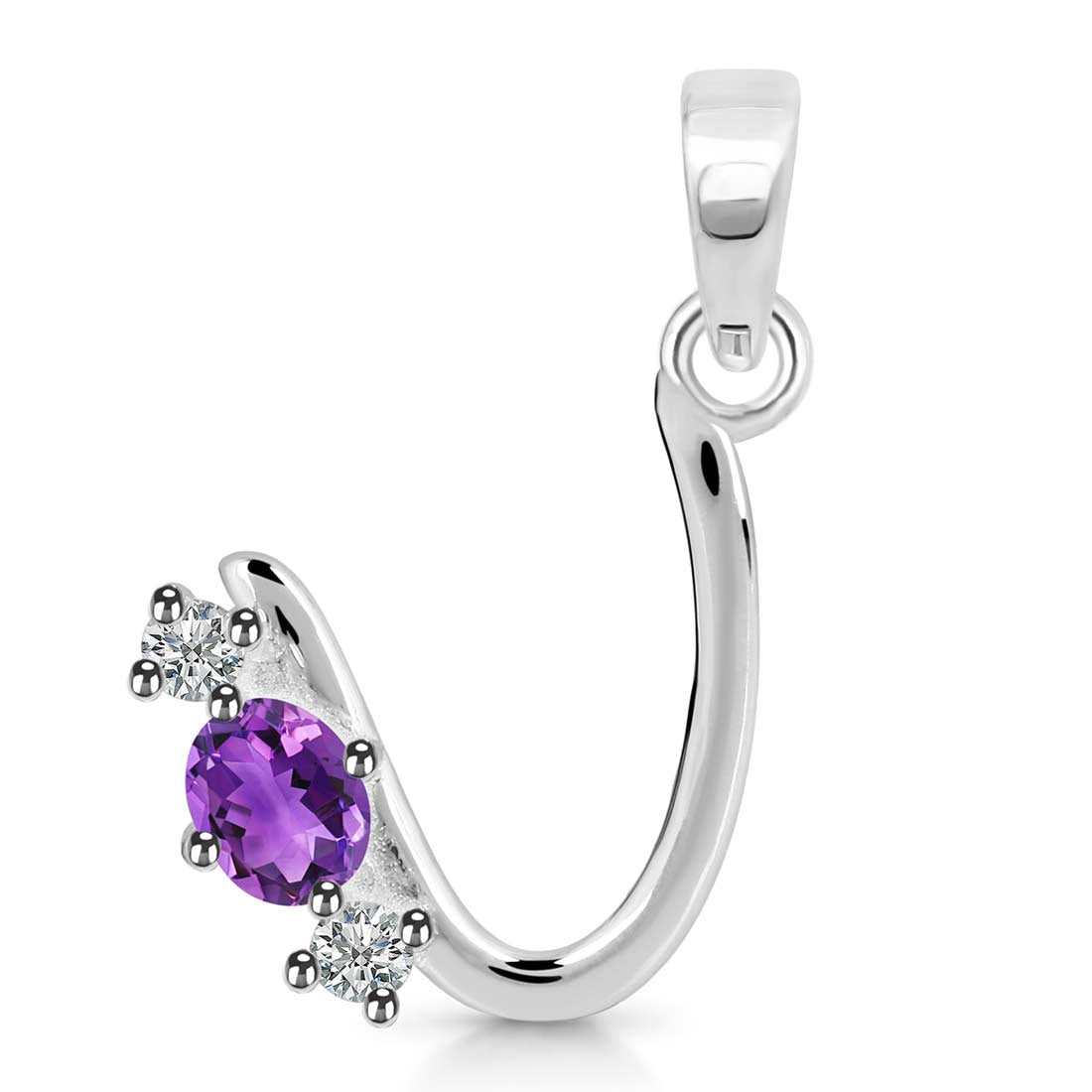 amethyst-white-topaz-alphabet-u-pendant-amt-rda-73