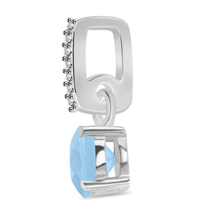 aquamarine-white-topaz-pendant-aqm-rdp-549-cz-loop