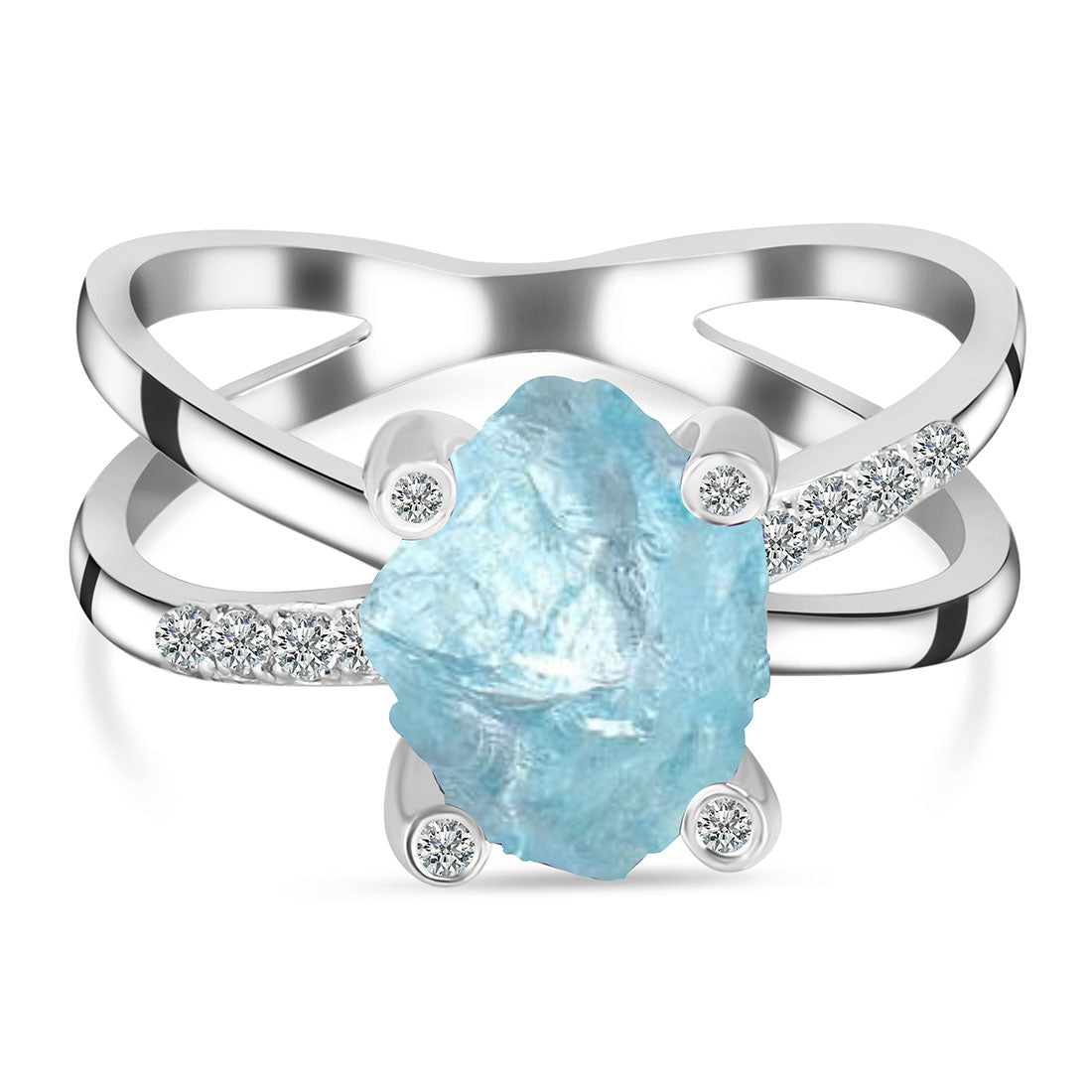aquamarine-raw-crystal-white-topaz-ring-aqm-rr-382