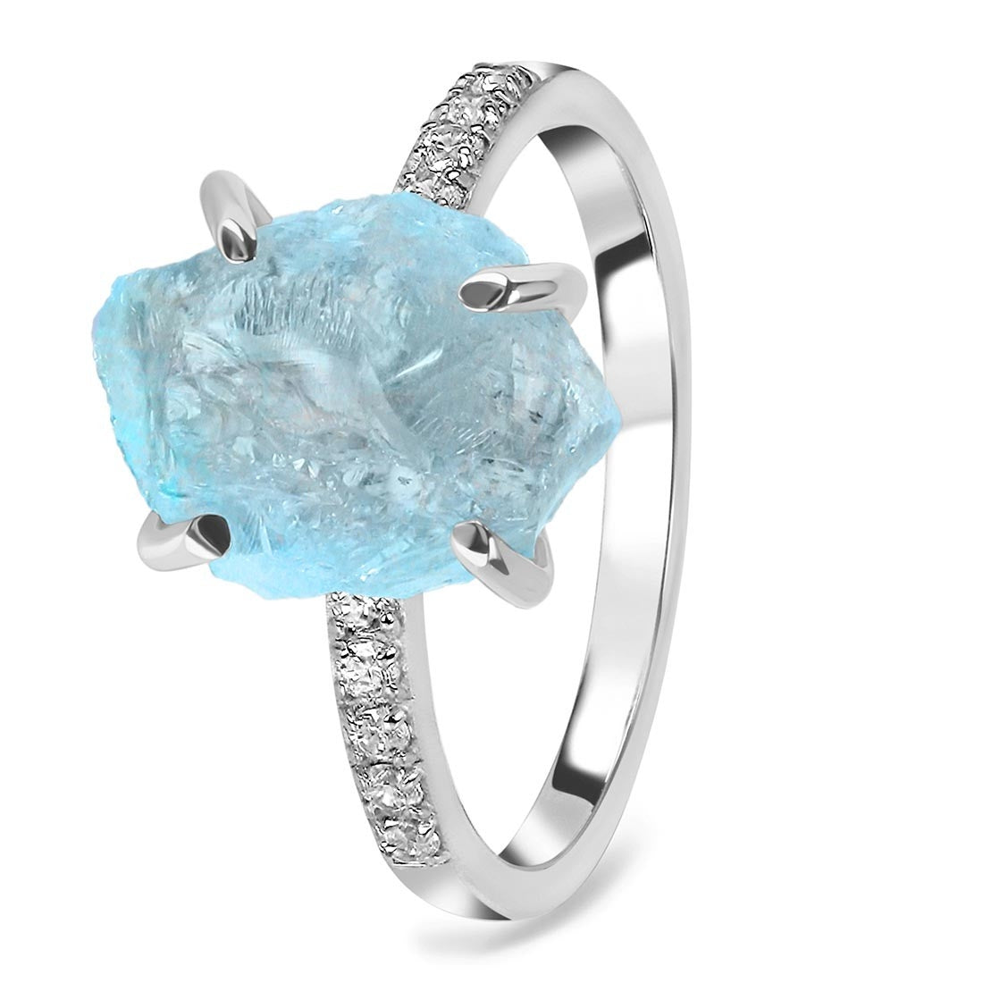 aquamarine-raw-crystal-white-topaz-ring-aqm-rr-397