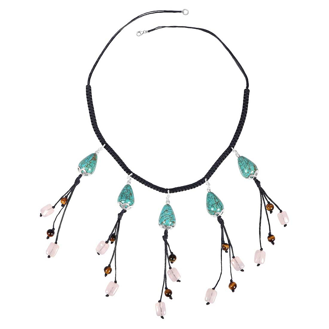 turquoise-rose-quartz-tiger-eye-beaded-necklace-bdd-12-1617