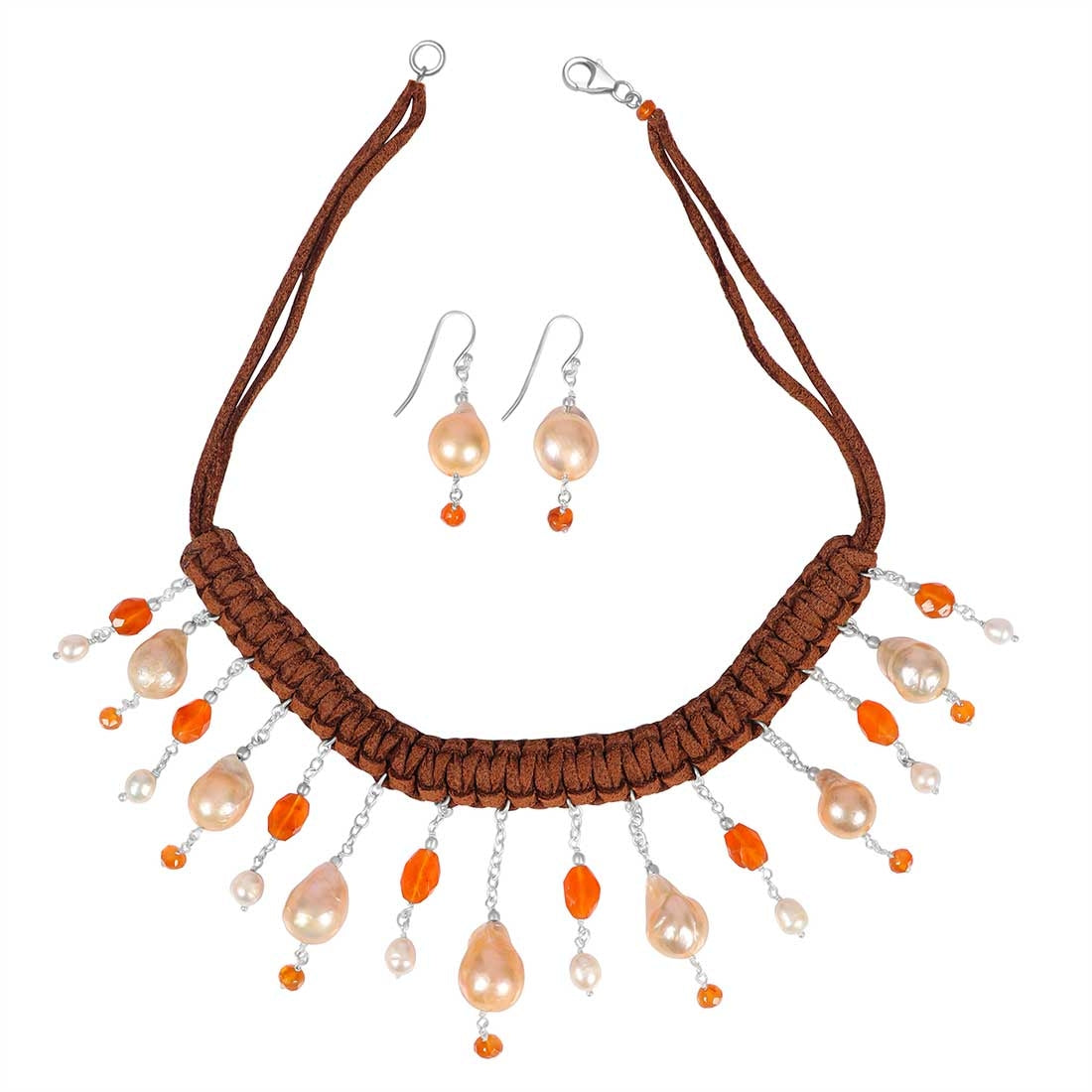 biwa-pearl-carnelian-beaded-jewelry-set-bdd-12-1619