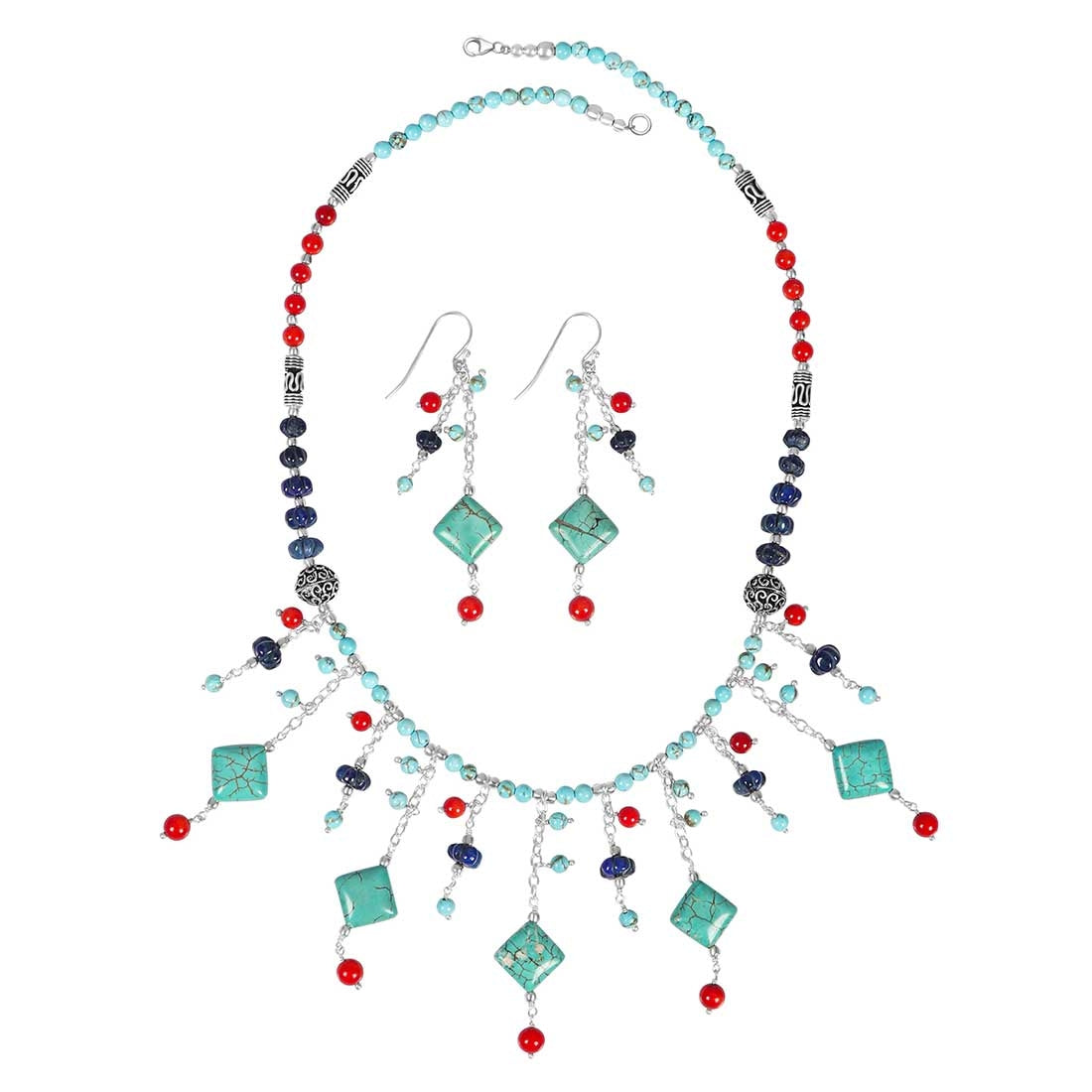 turquoise-lapis-red-jasper-beaded-jewelry-set-bdd-12-1649