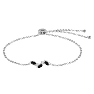 black-tourmaline-white-topaz-bracelet-with-adjustable-camera-lock-bls-rdb-143